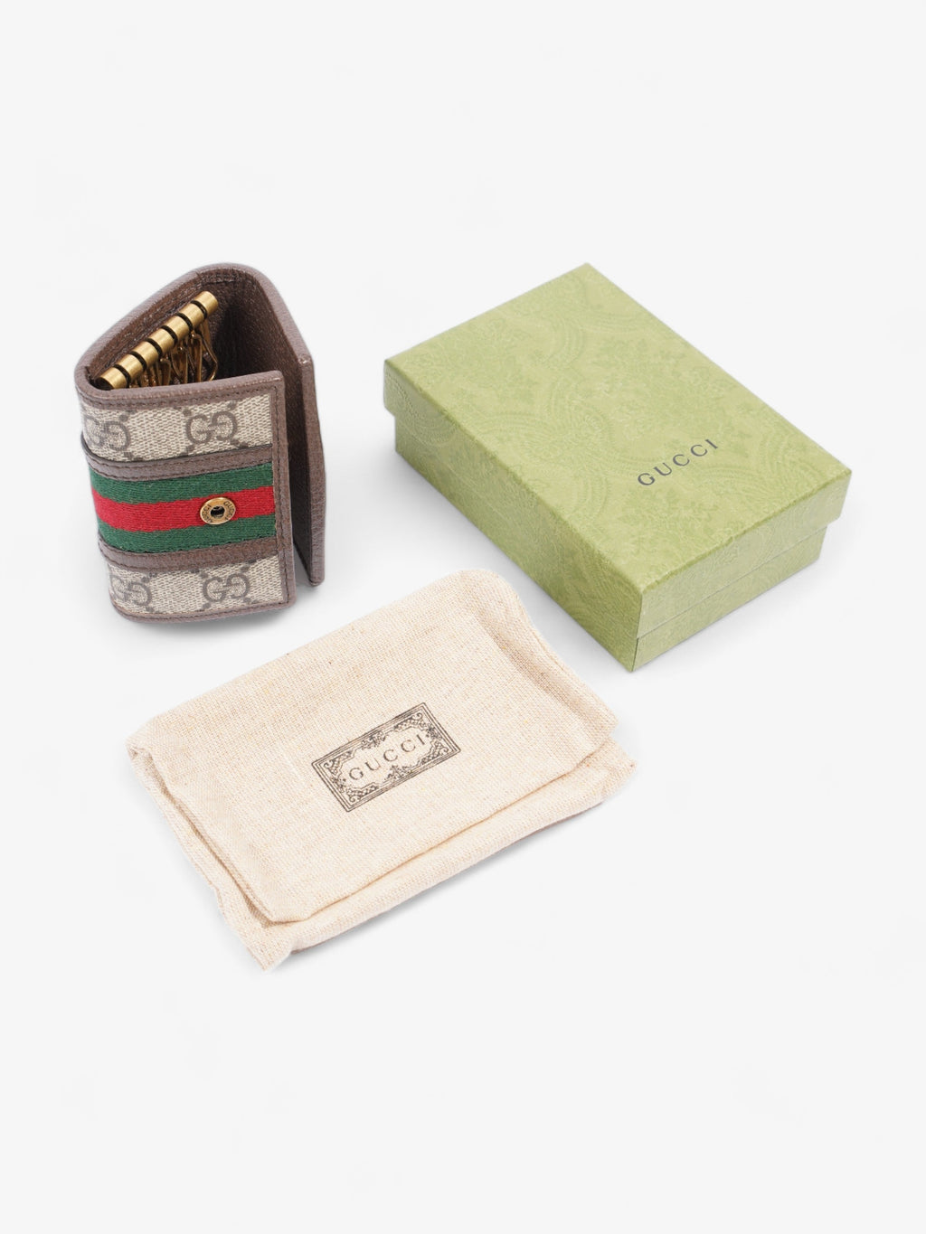Gucci Ophidia Key Case Supreme Canvas