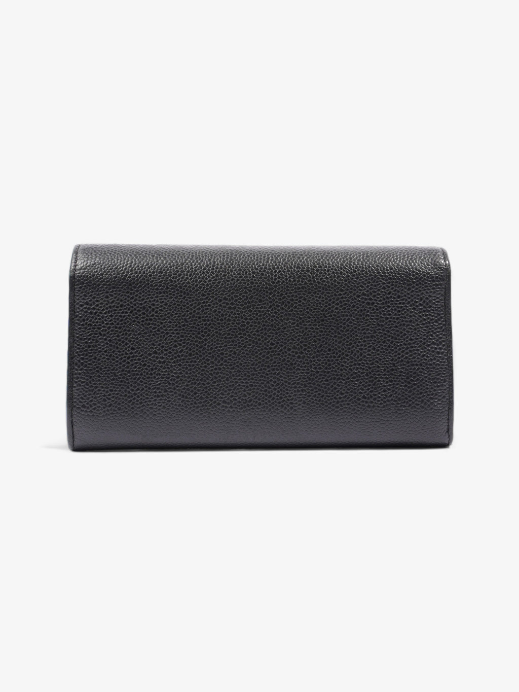 Chanel Coco Mark Caviar Wallet Black Black Caviar Leather