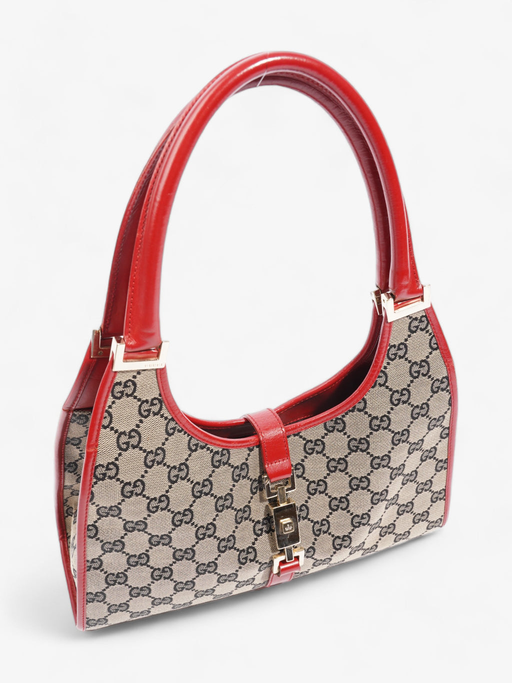 Gucci Jackie GG Supreme / Red Canvas