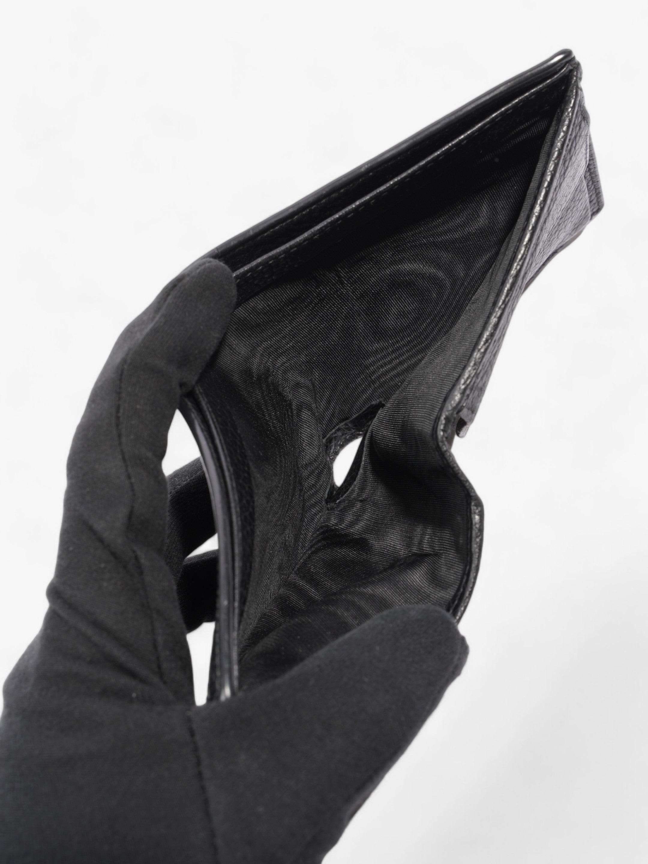 Gucci GG Wallet Black Leather