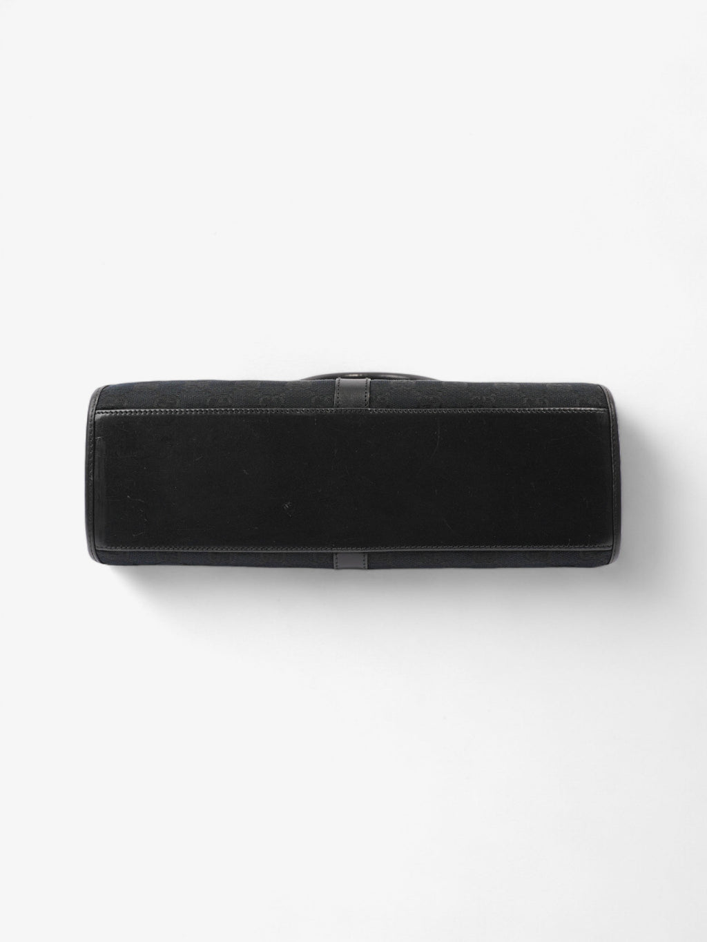Gucci Jackie Black Guccissima Canvas
