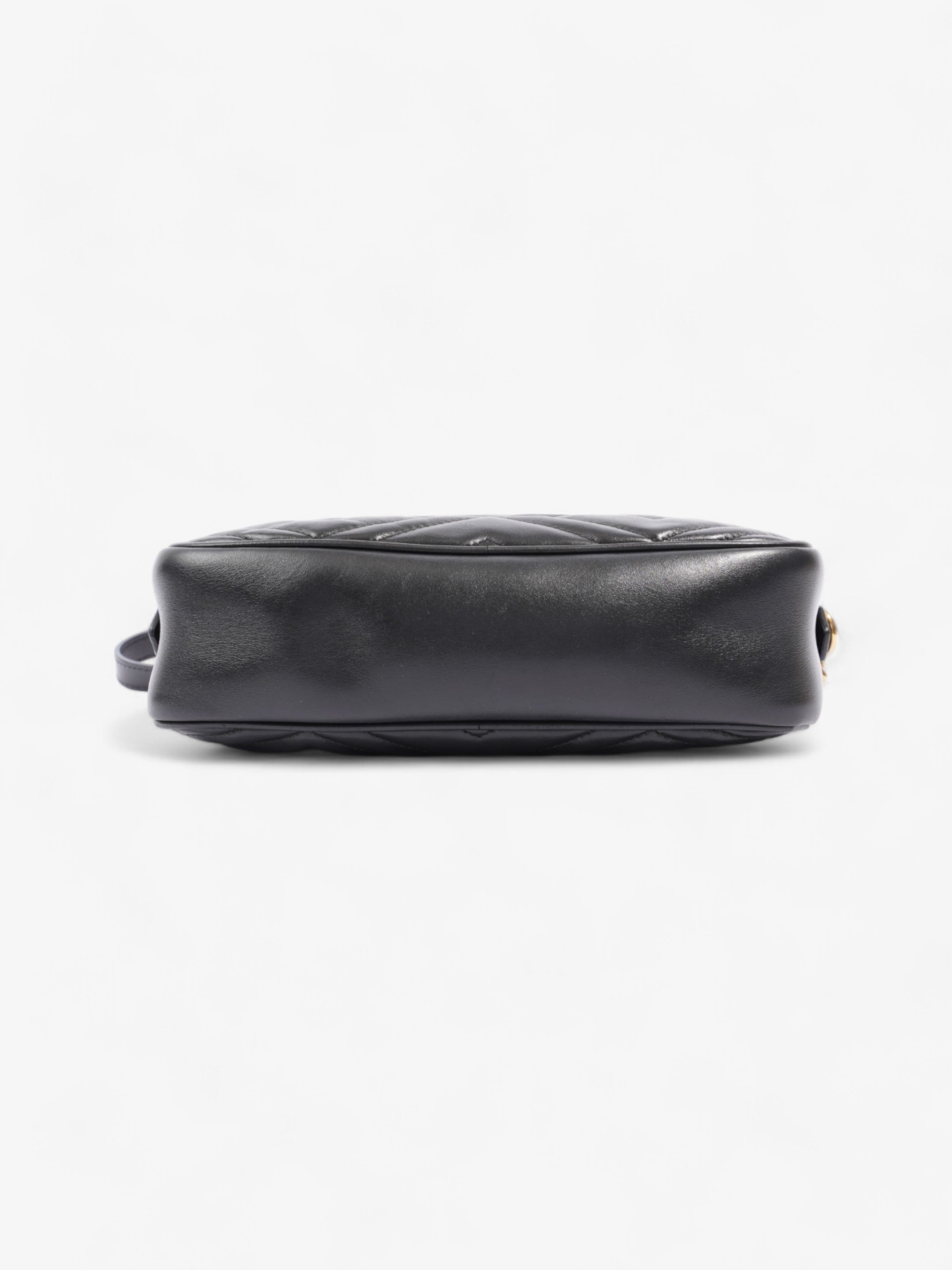 Gucci GG Marmont Black Matelasse Leather Small