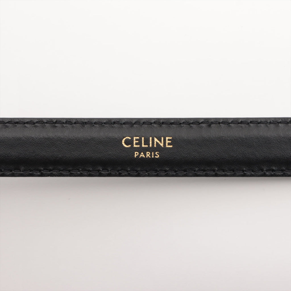Celine Small Triomphe 75cm Black Belt