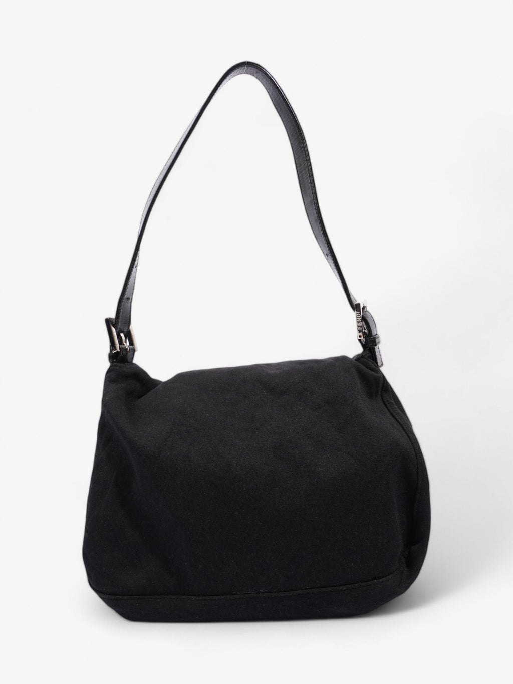 Fendi Mamma Baguette Black Canvas
