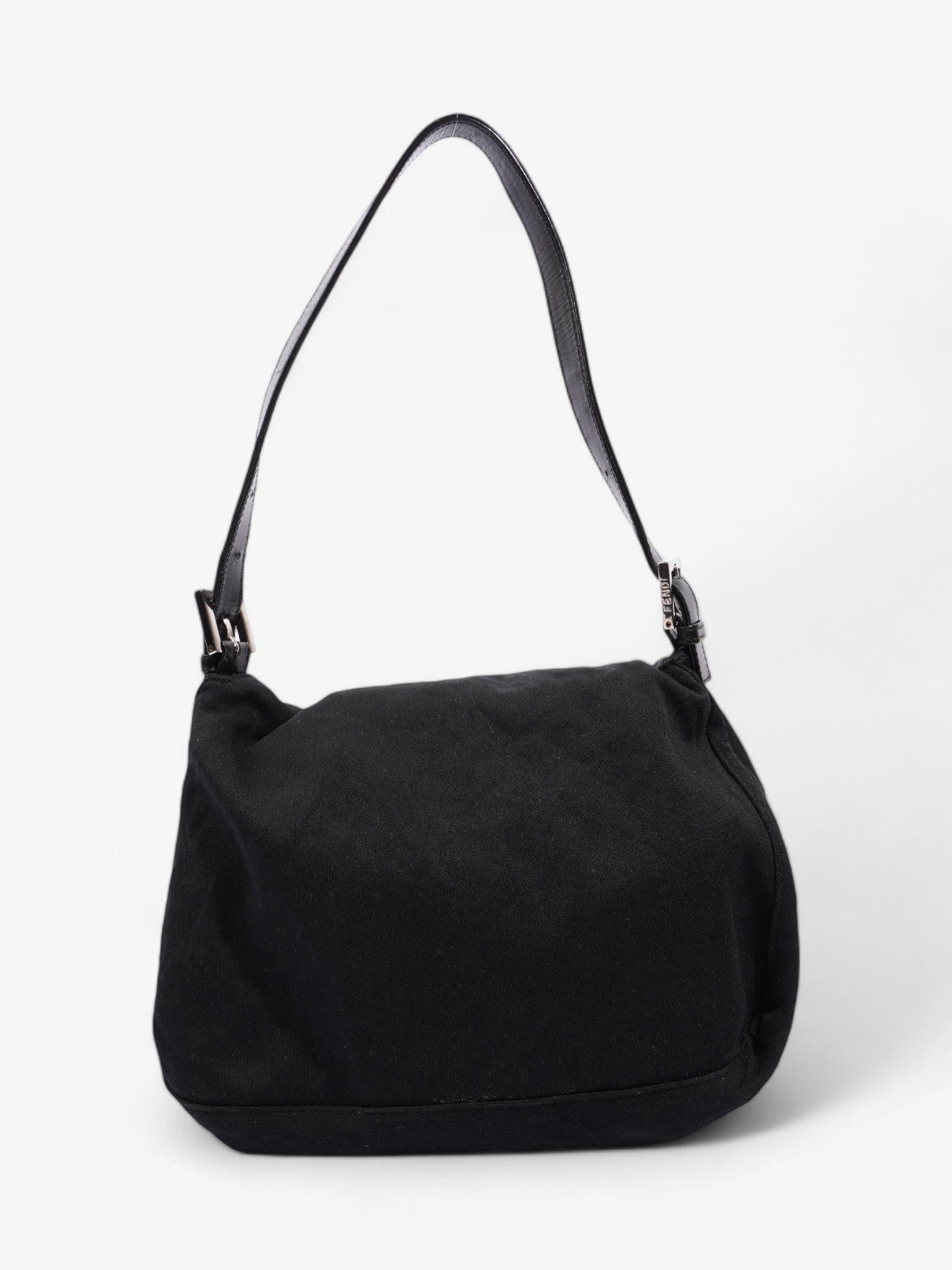 Fendi Mamma Baguette Black Canvas