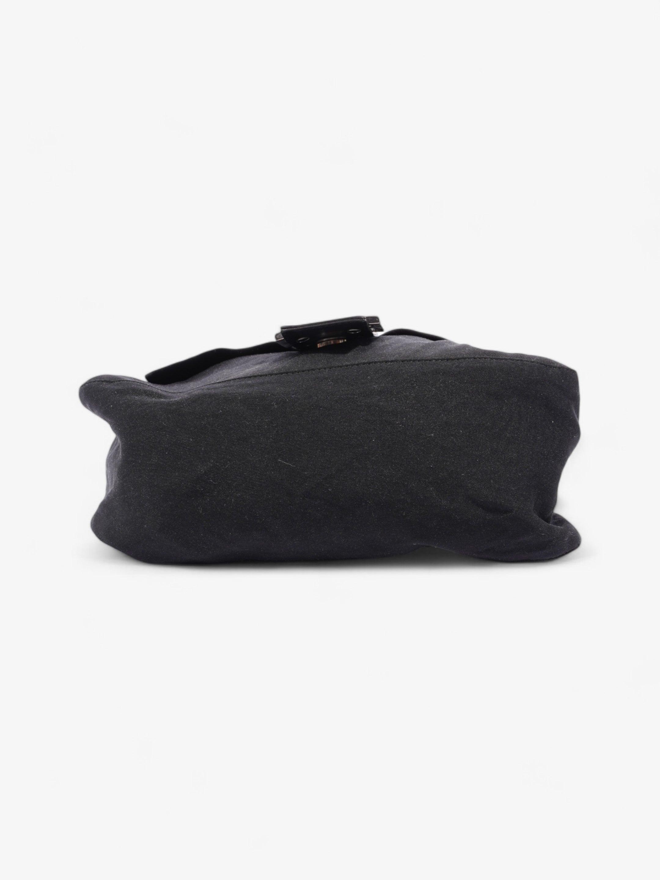 Fendi Mamma Baguette Black Canvas