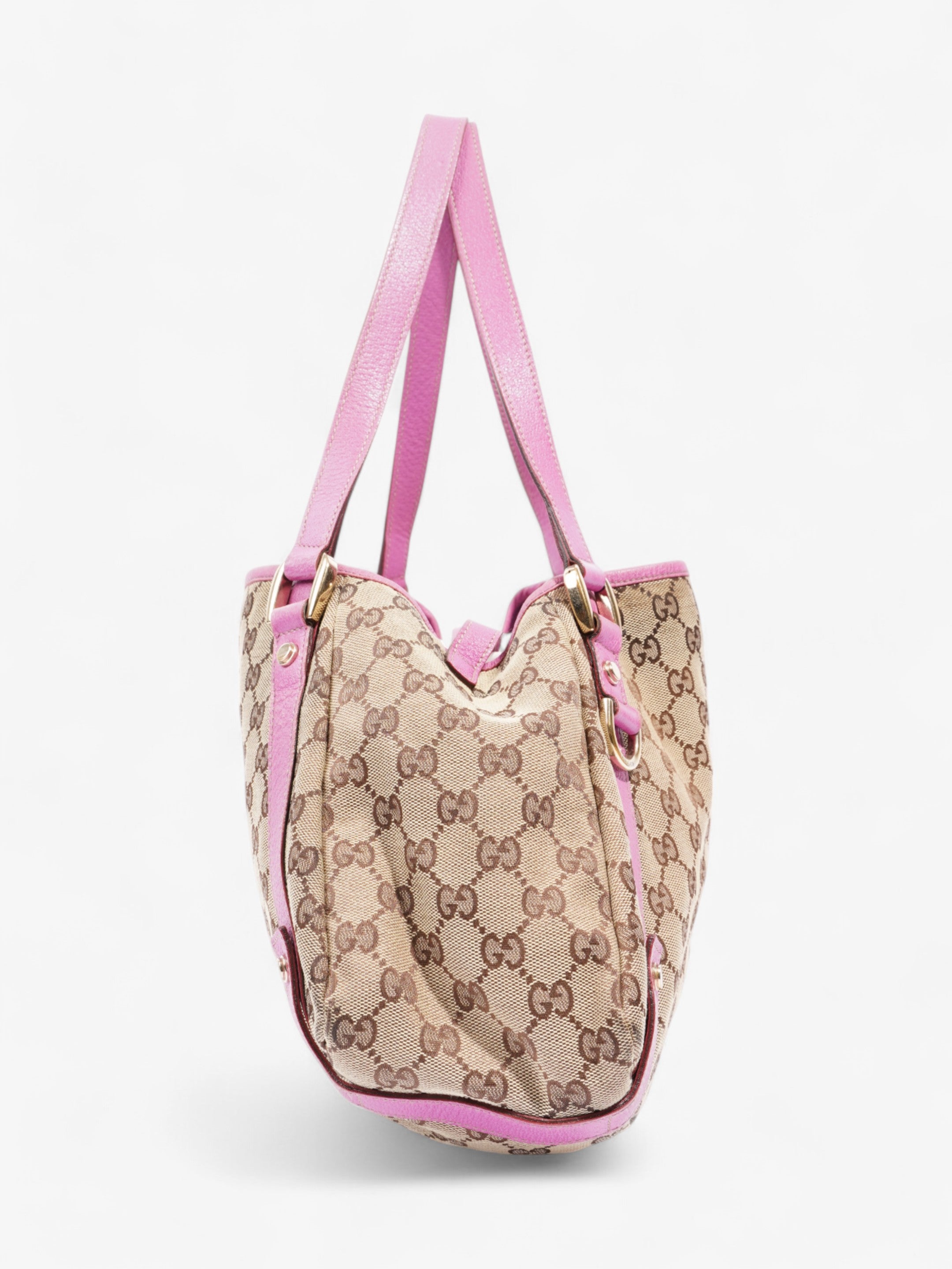 Gucci Tote Bag Supreme / Pink Canvas