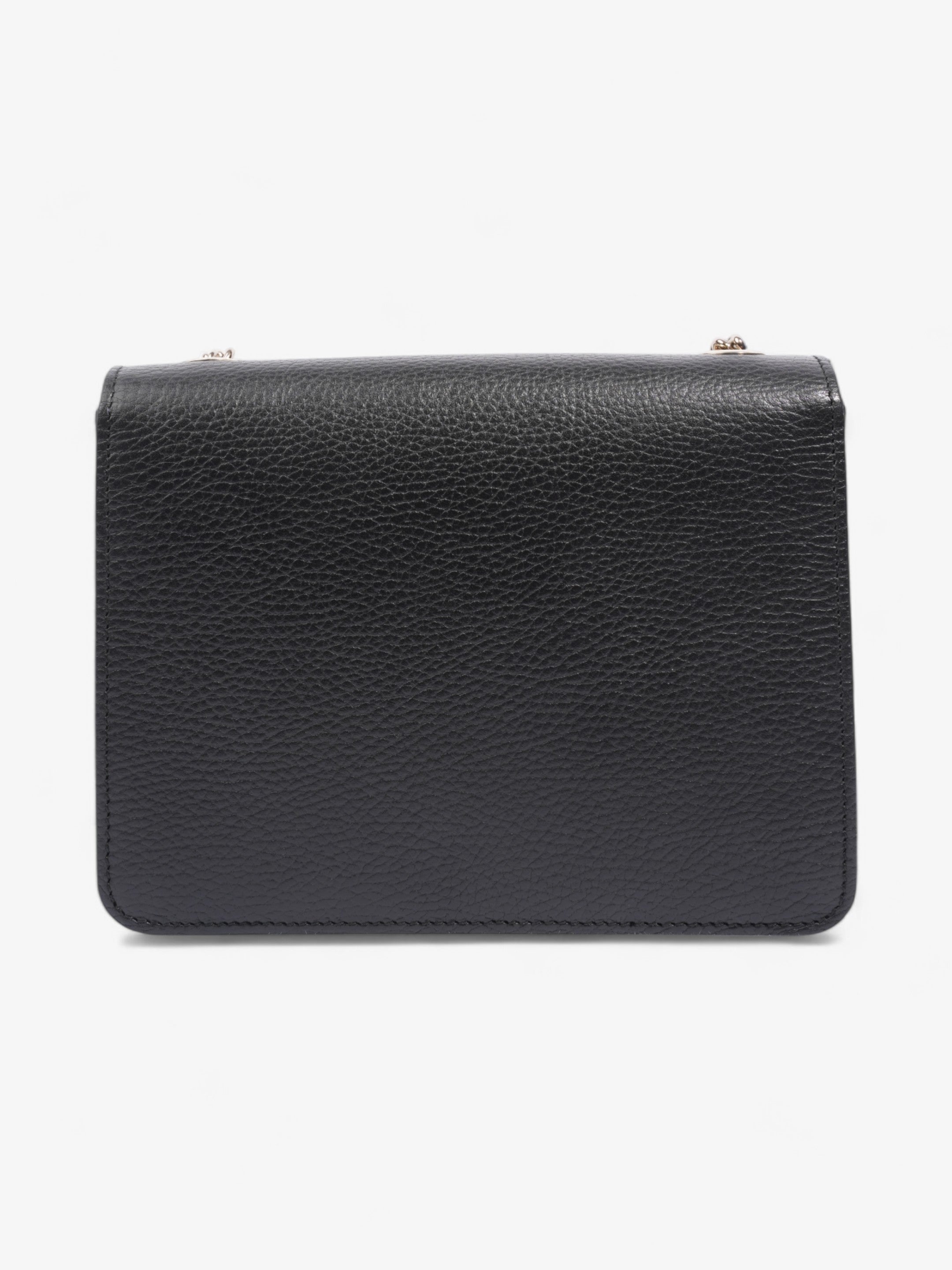 Gucci Interlocking G Bag Black Leather Small