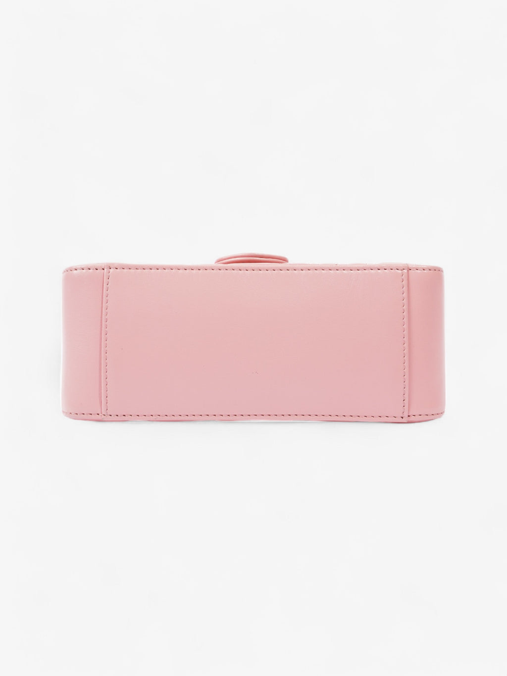 Gucci GG Marmont Top Handle Bag Pink Matelasse Leather Mini