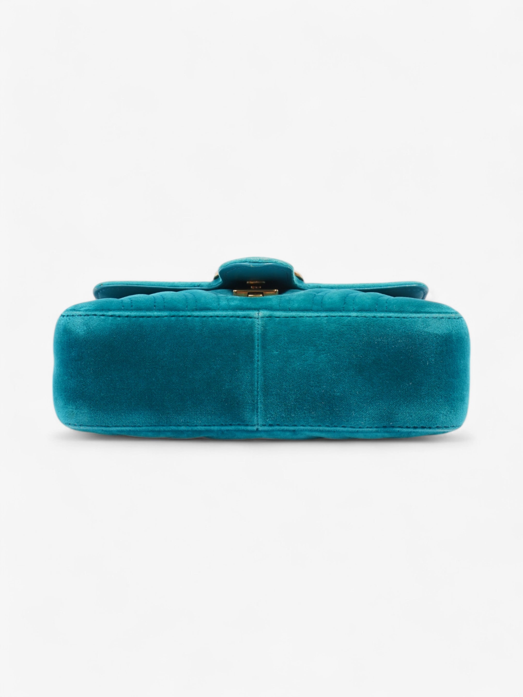 Gucci GG Marmont Turquoise  Velvet Mini