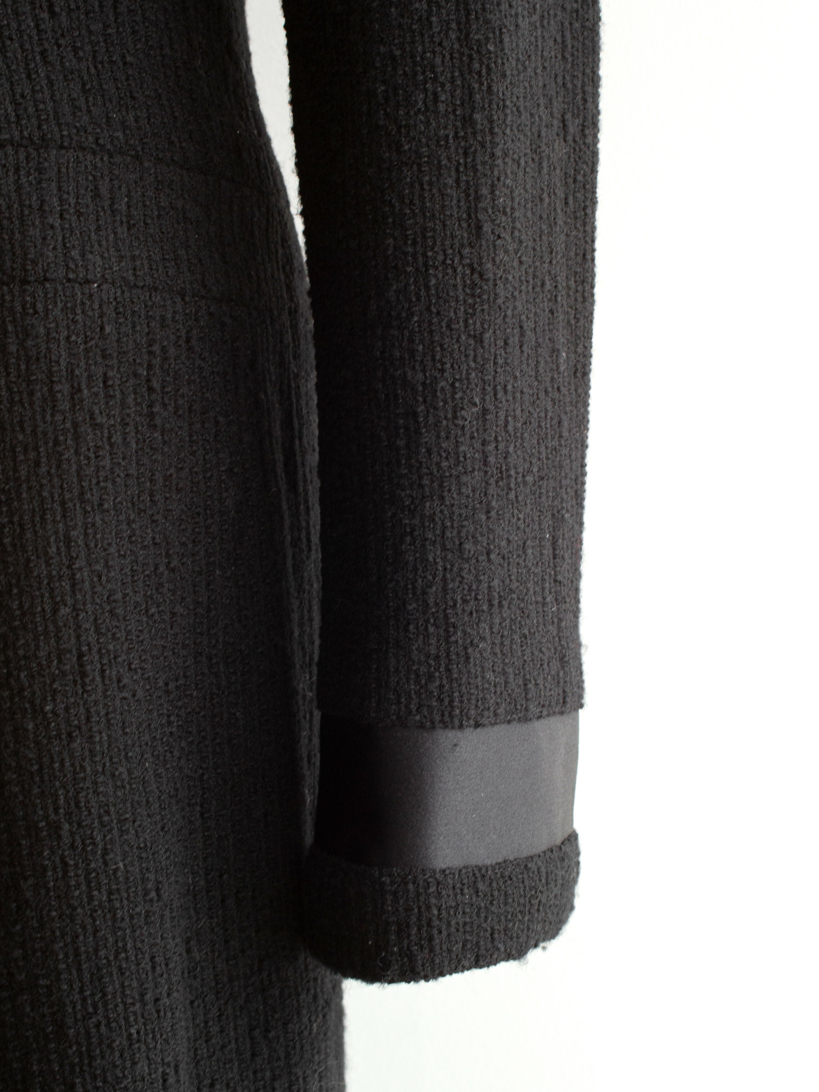 Chanel Haute Couture S/S 2001 LBD Black Bow Mini Dress