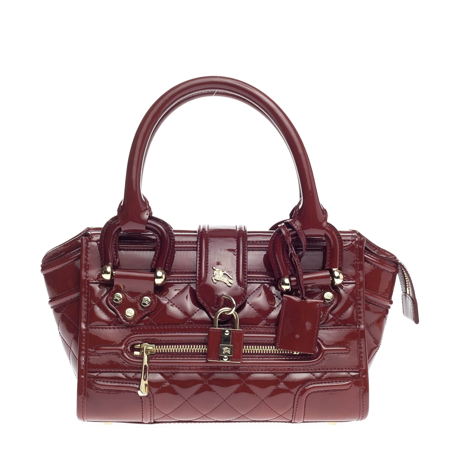 Manor Bag Quilted Patent Mini