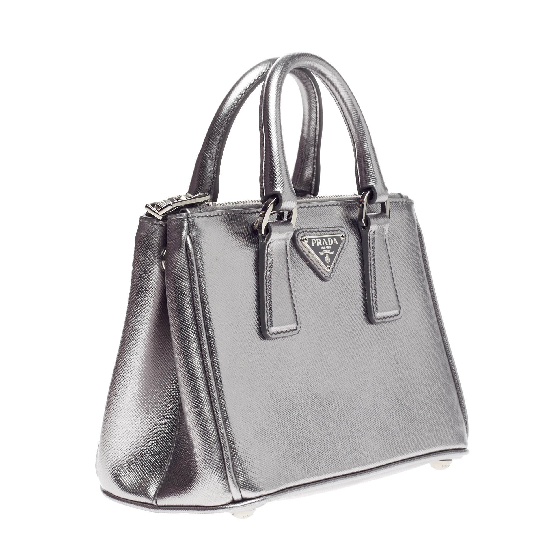 Galleria Crossbody Bag Saffiano Leather Mini