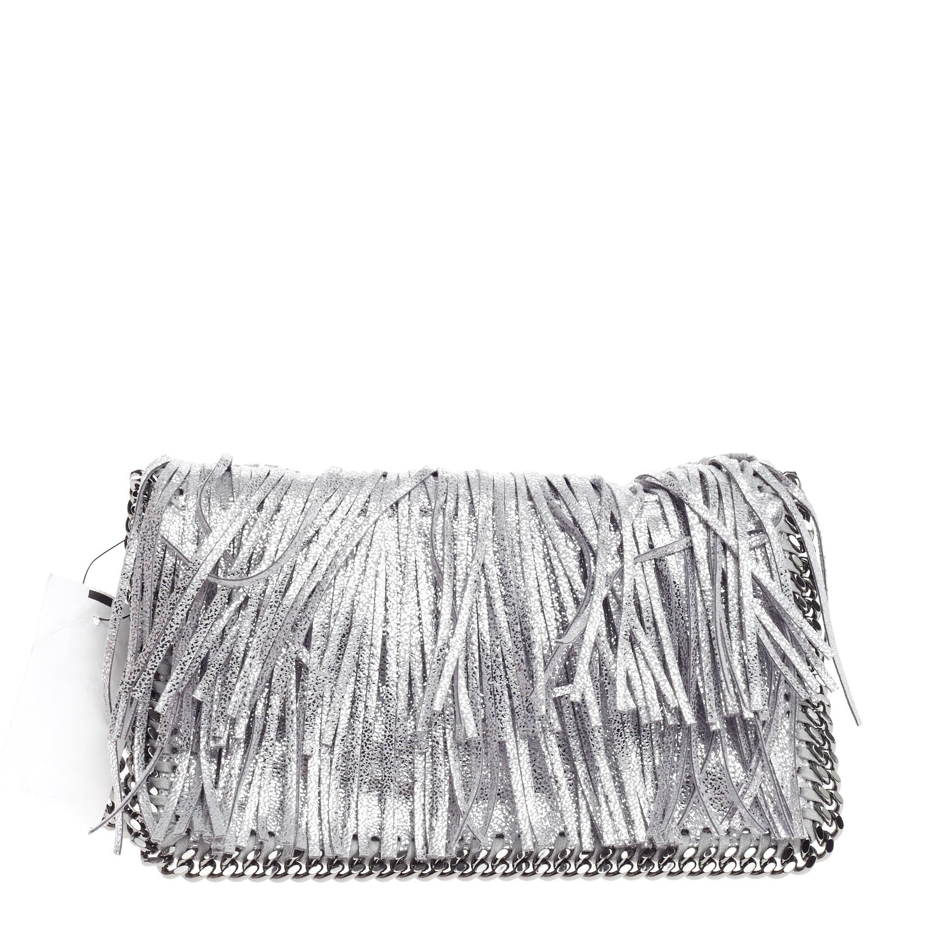 Fringe Falabela Crossbody Bag Shaggy Deer Mini