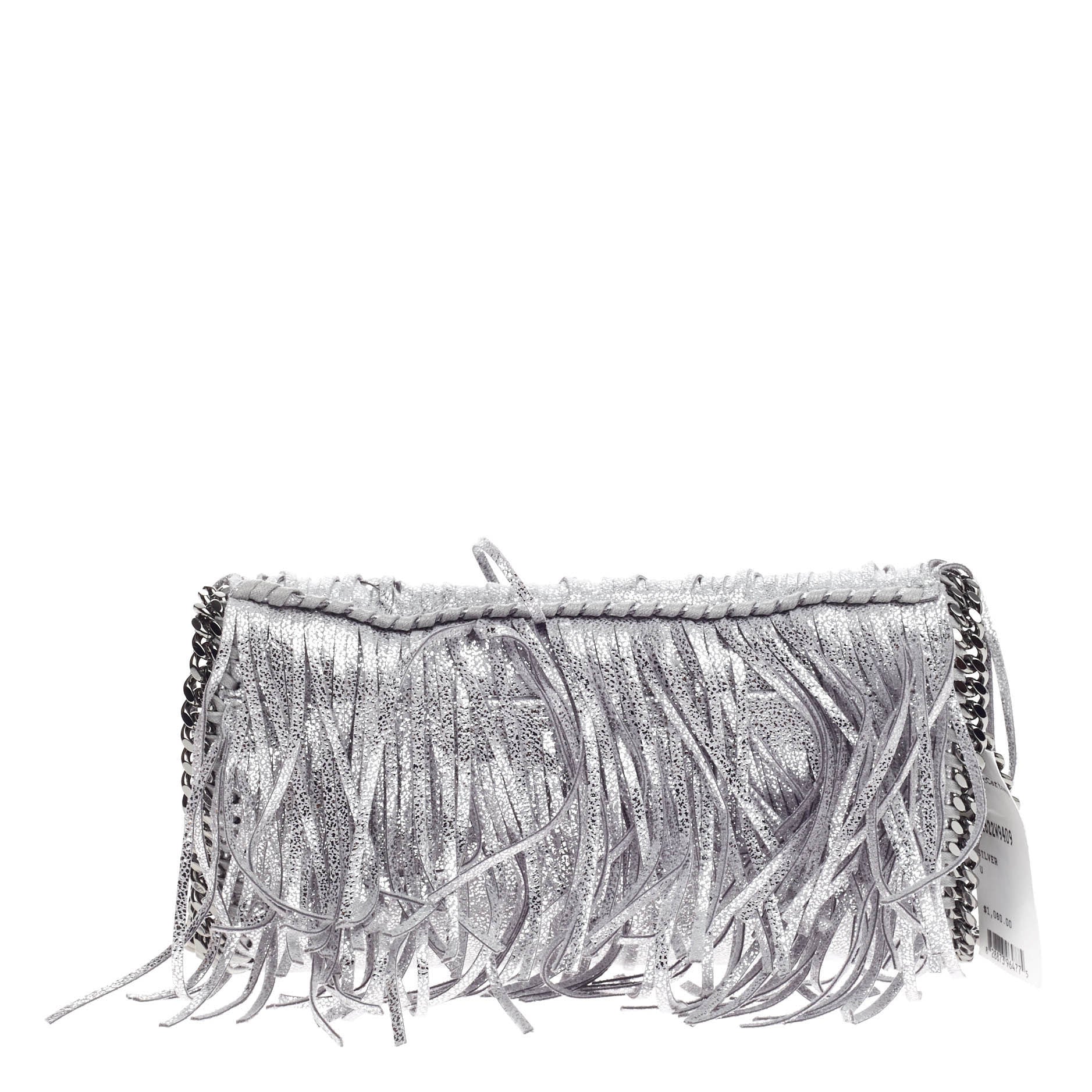 Fringe Falabela Crossbody Bag Shaggy Deer Mini