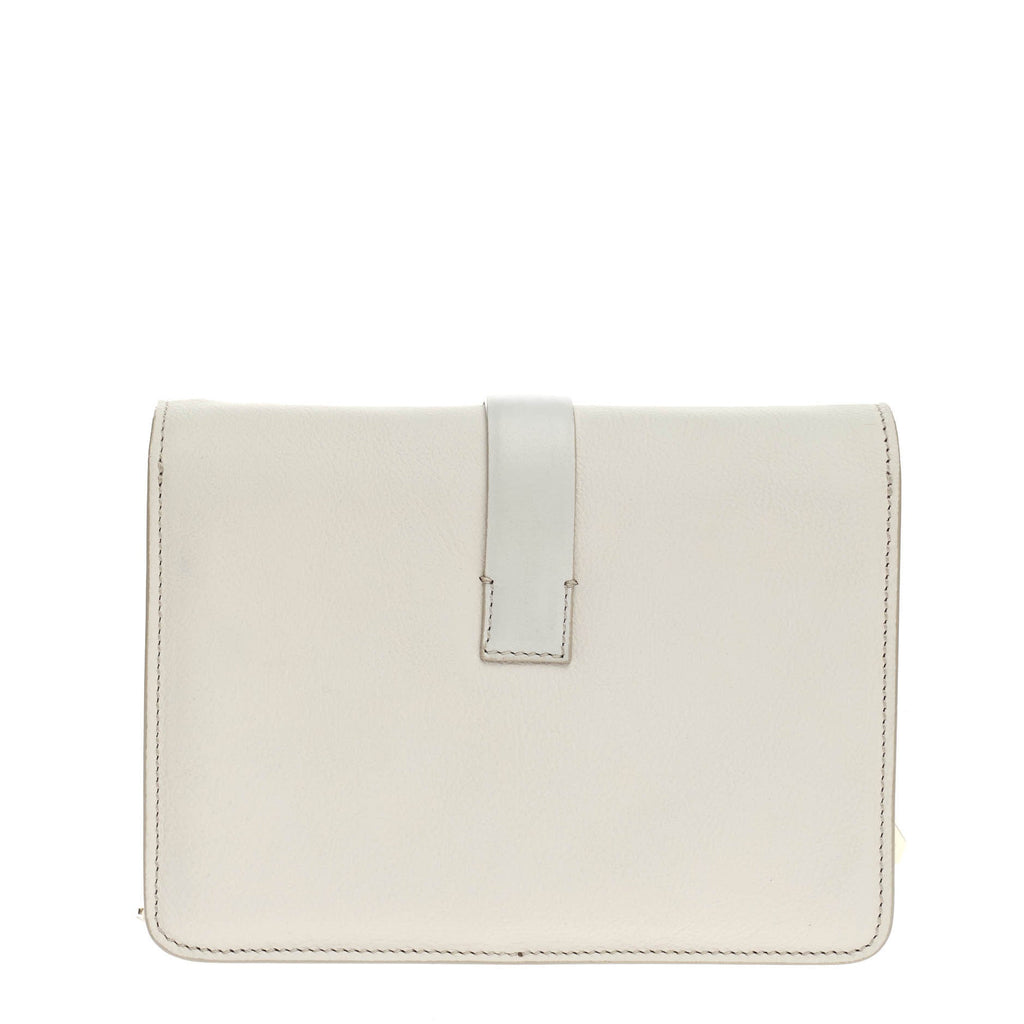 Chain Flap Crossbody Bag Leather Mini