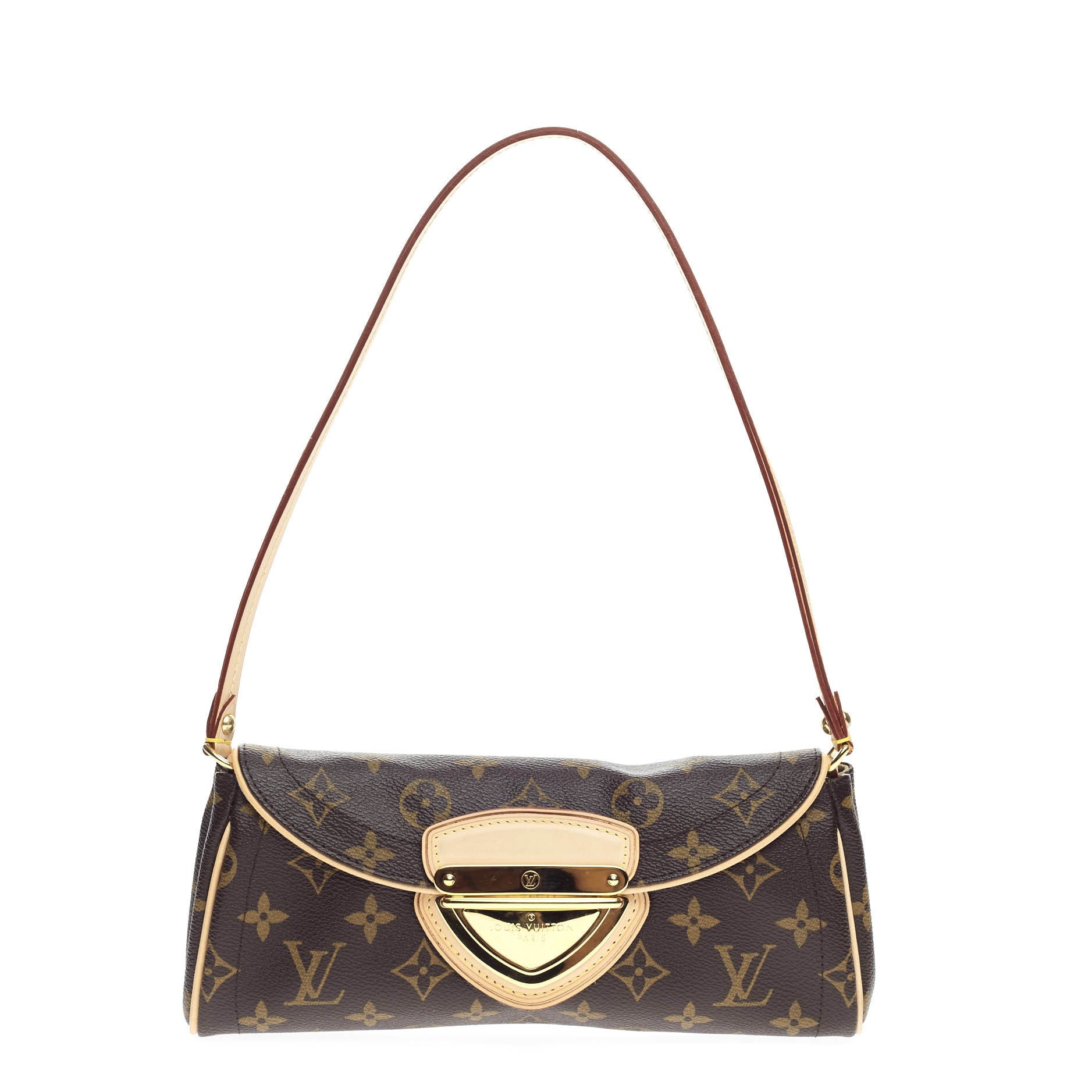 Beverly Clutch Monogram Canvas