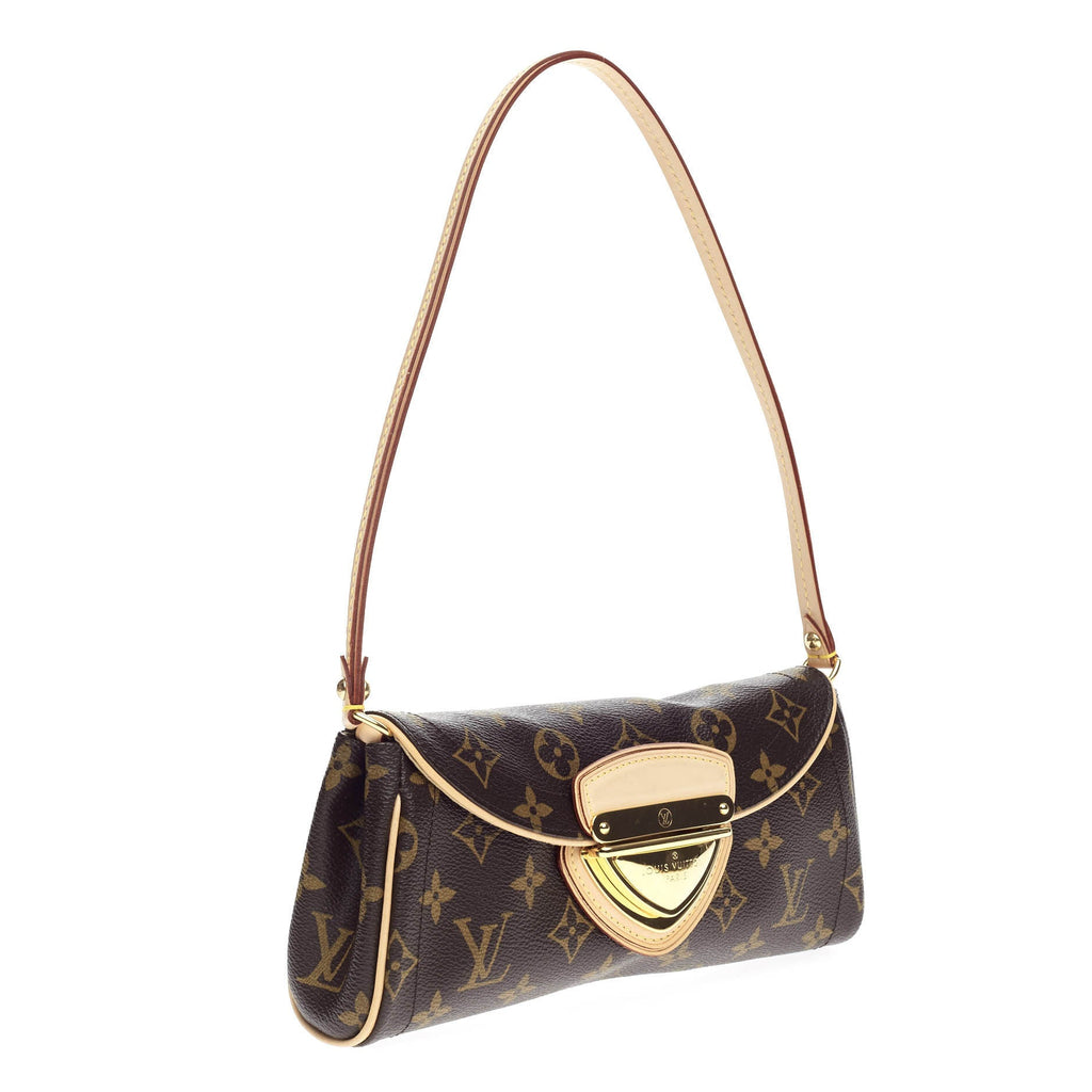 Beverly Clutch Monogram Canvas