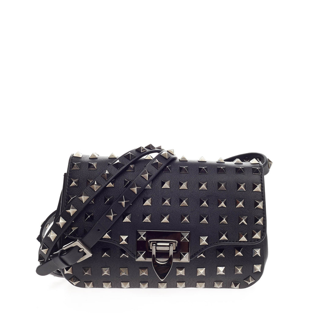 Rockstud Crossbody Bag Full Studded Leather Mini