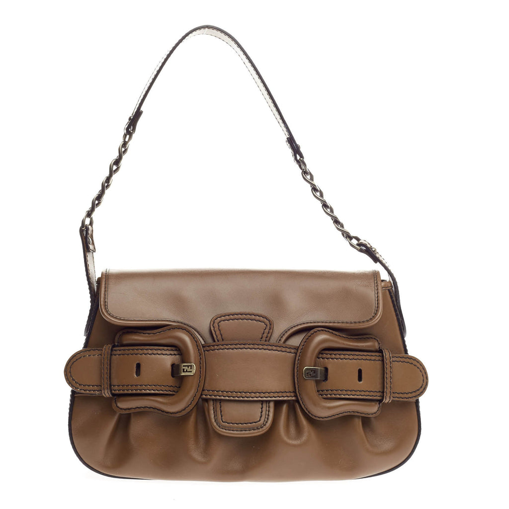B Bis Flap Bag Leather Mini