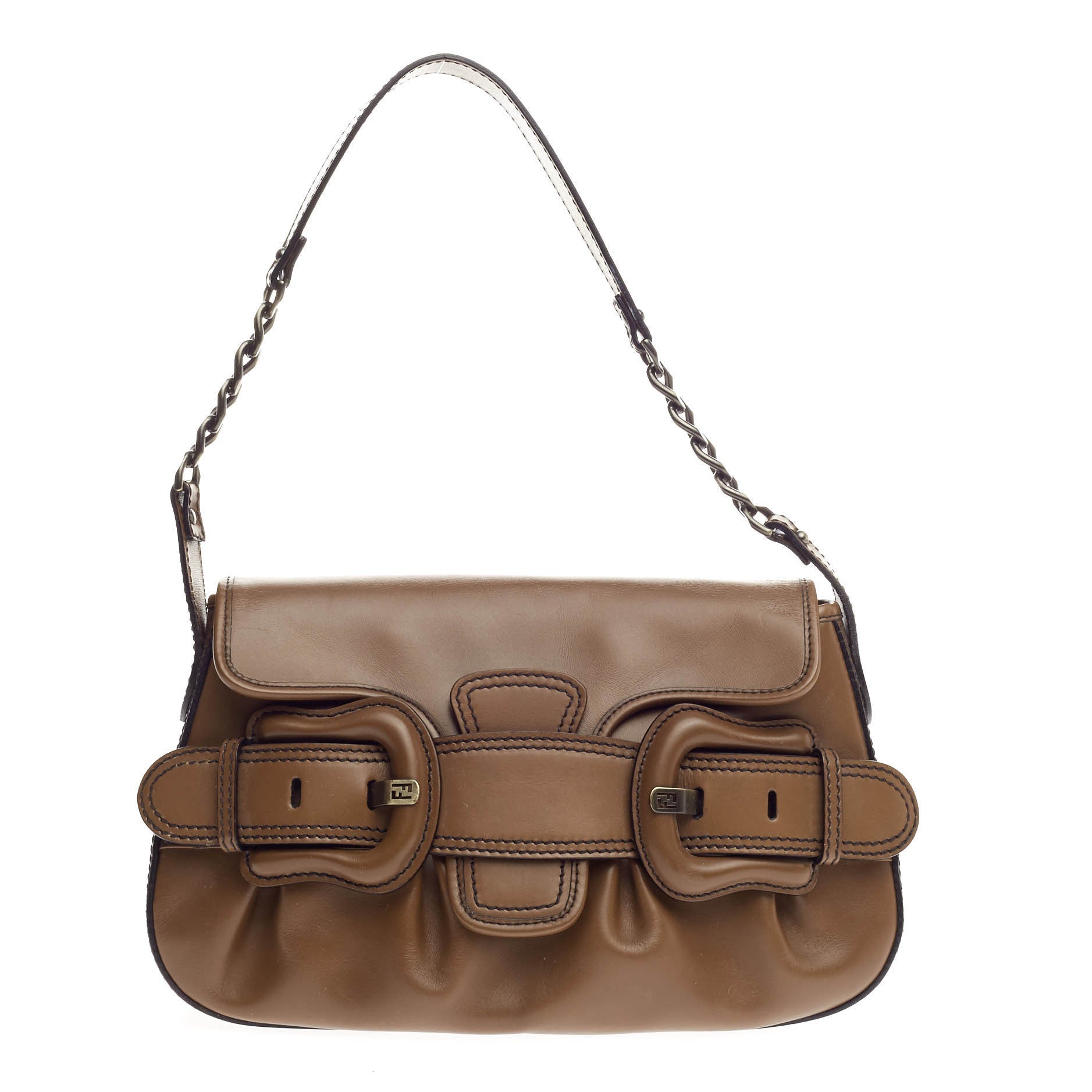 B Bis Flap Bag Leather Mini