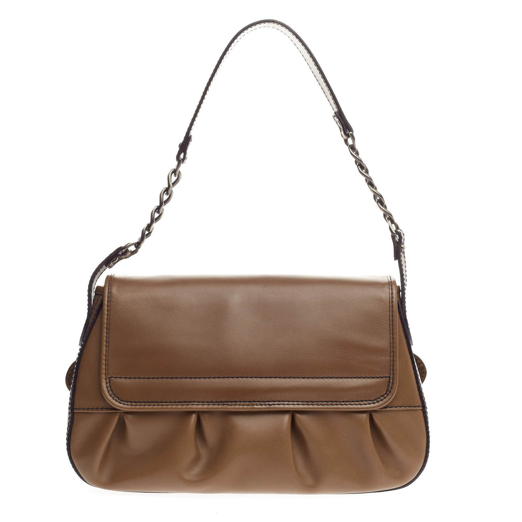 B Bis Flap Bag Leather Mini