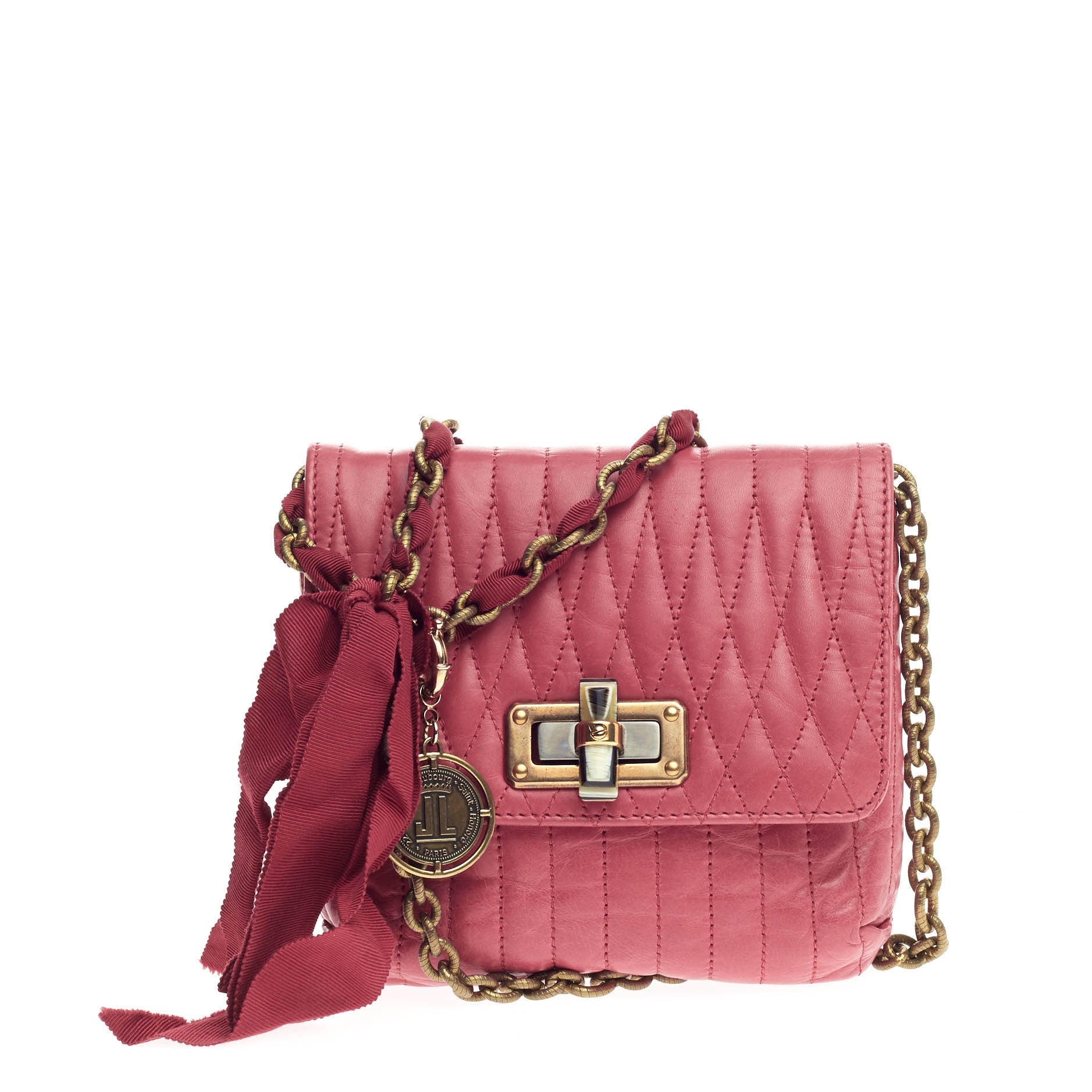 Pop Crossbody Bag Quilted Leather Mini