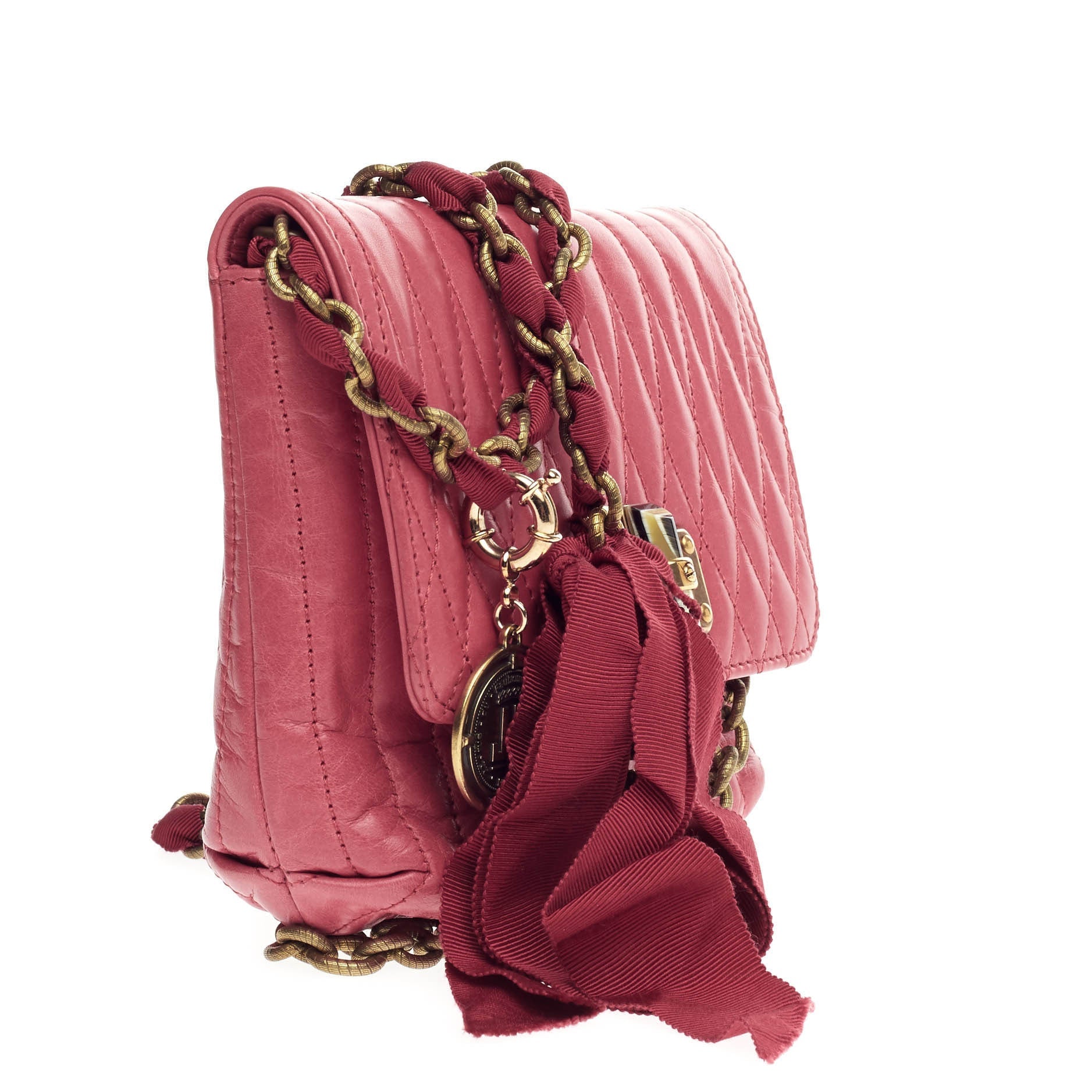Pop Crossbody Bag Quilted Leather Mini