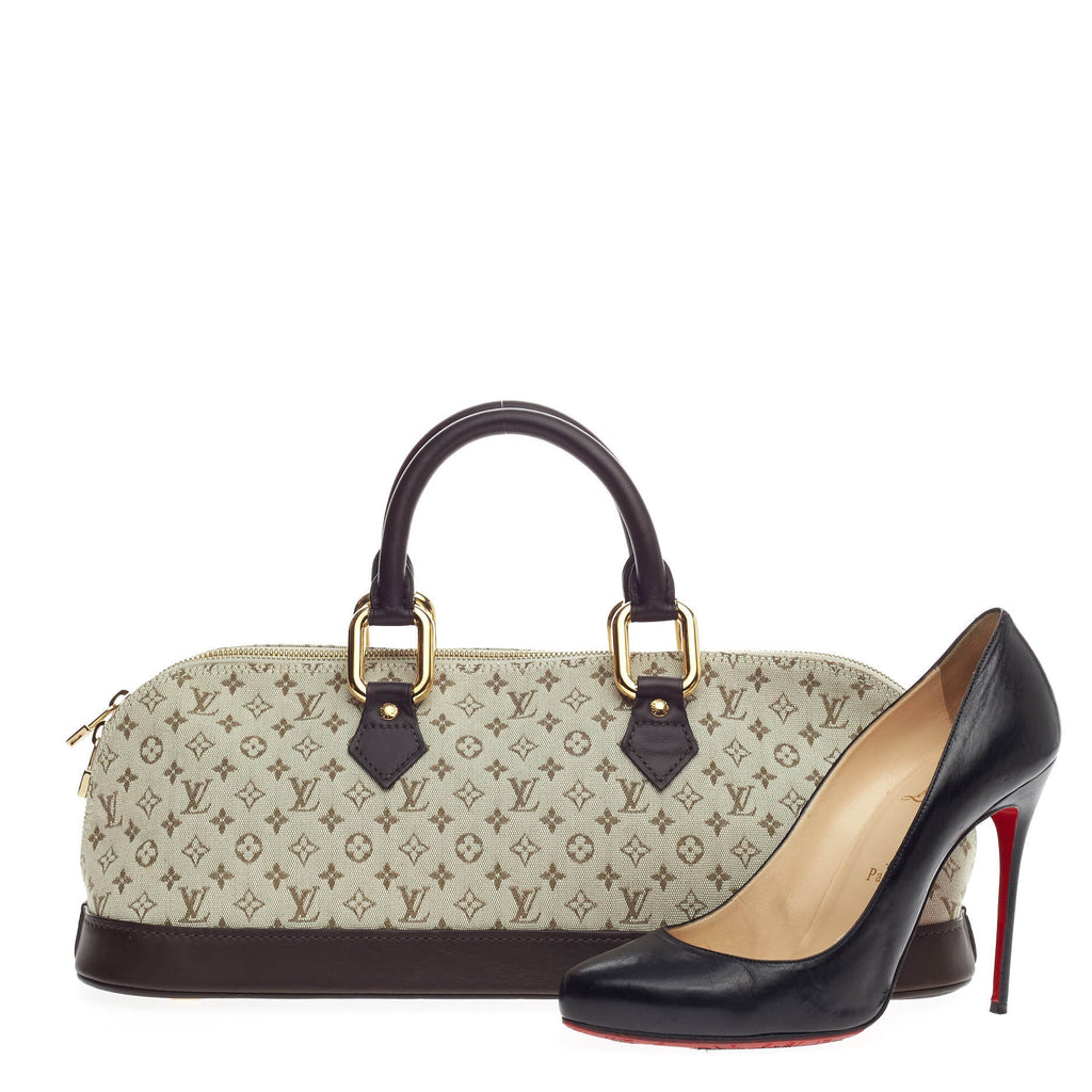 Alma Handbag Mini Lin Horizontal