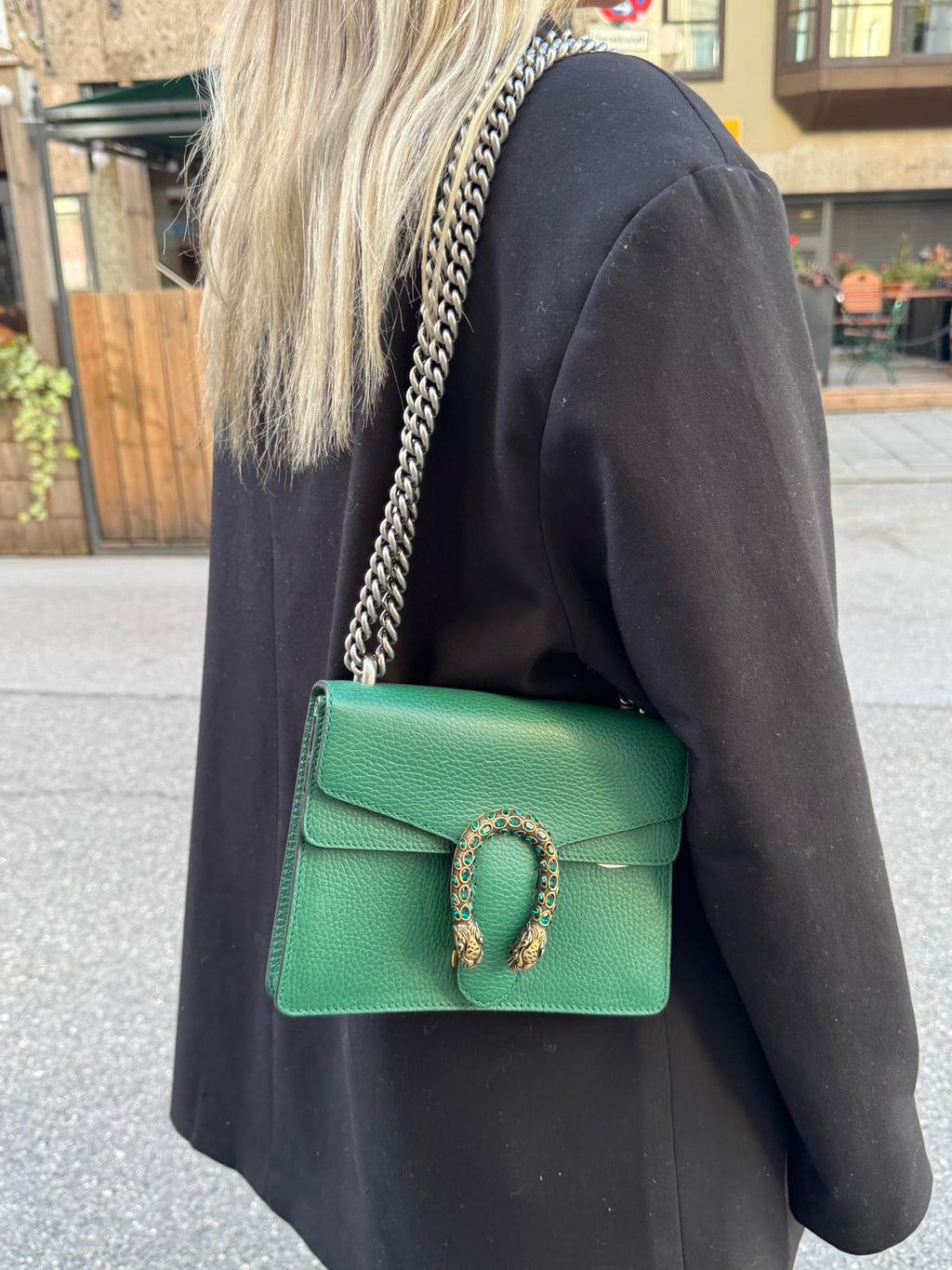 Gucci Dionysus Mini Bag in Emerald Green