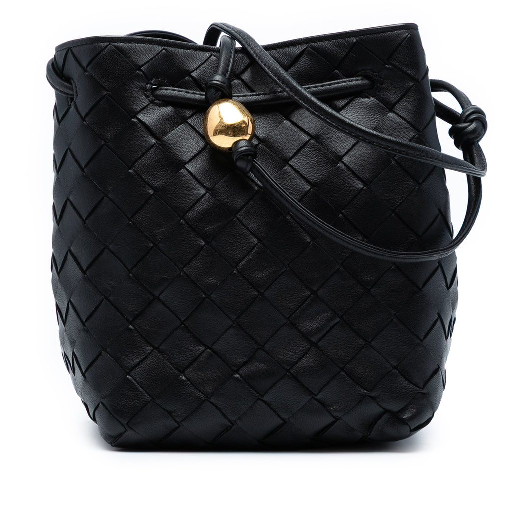 Andiamo Top Handle Bag Intrecciato Nappa Small