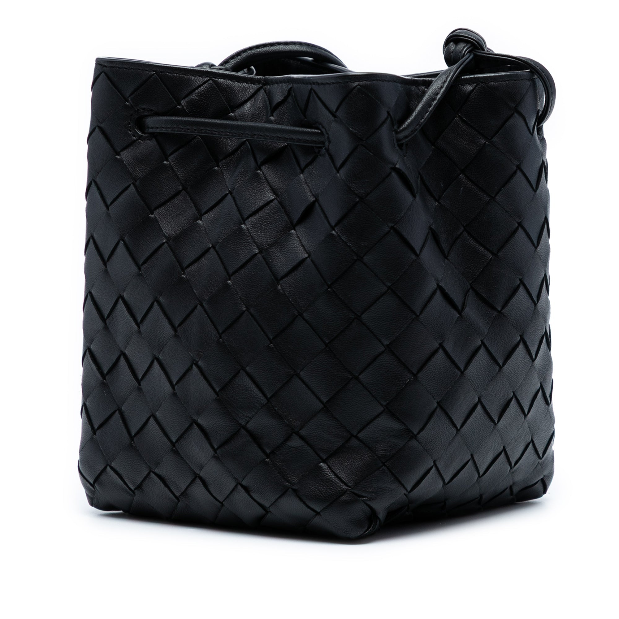 Andiamo Top Handle Bag Intrecciato Nappa Small