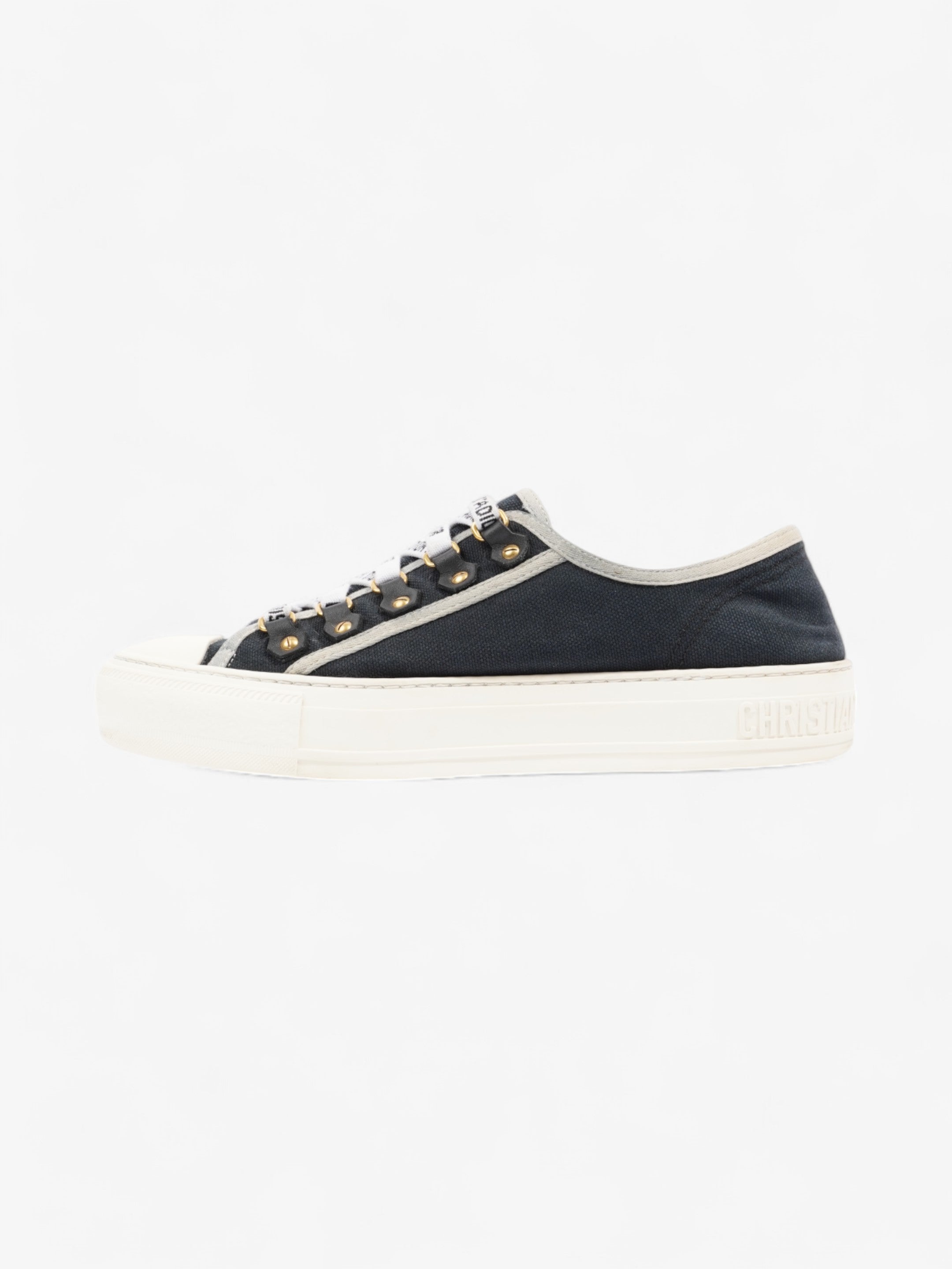 Christian Dior Walk'n'Dior Sneaker Navy / White Canvas EU 37 UK 4