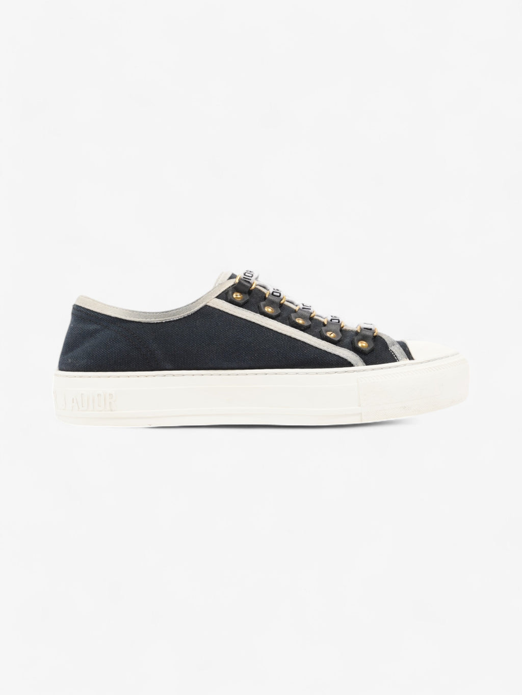 Christian Dior Walk'n'Dior Sneaker Navy / White Canvas EU 37 UK 4