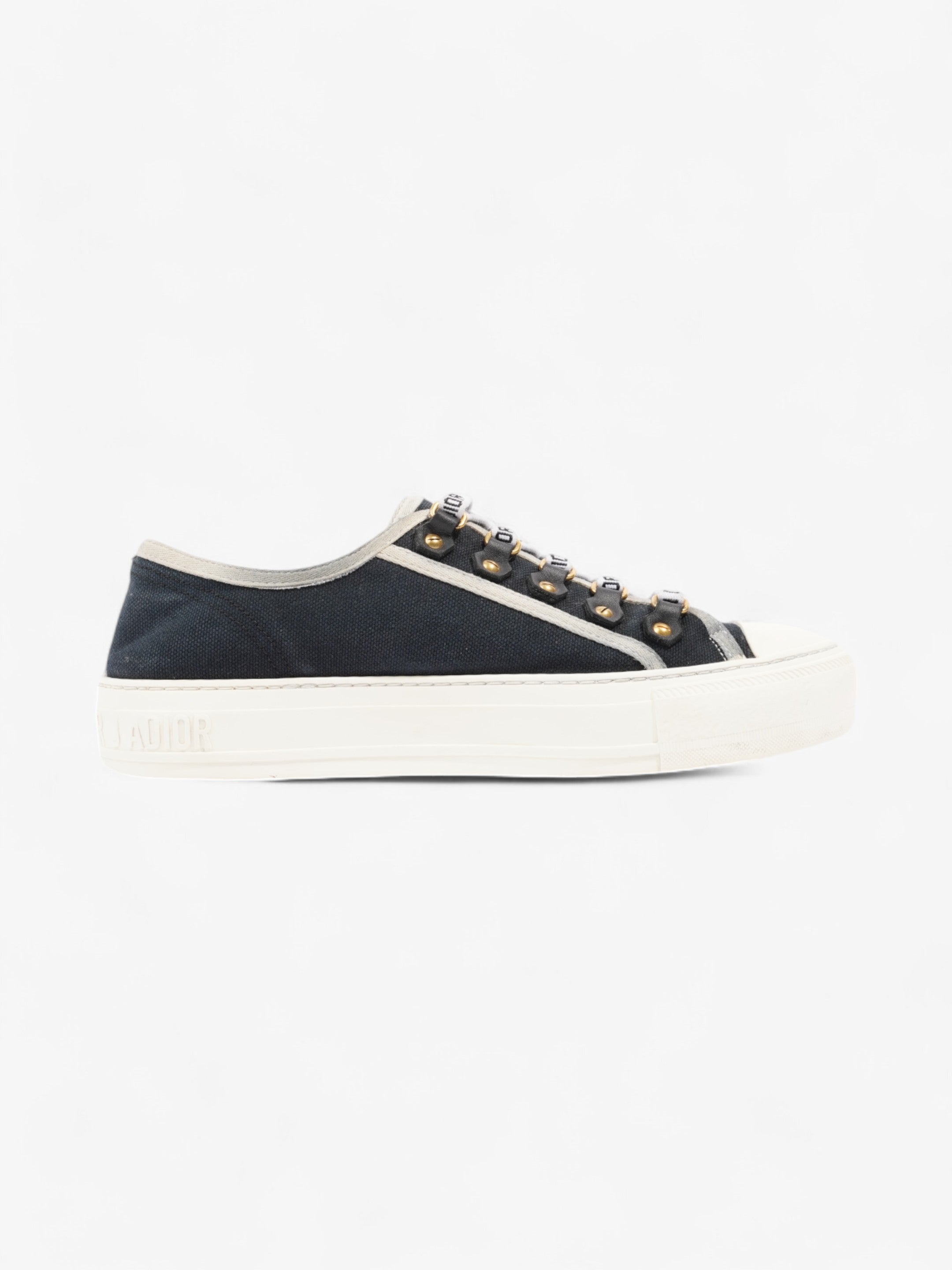 Christian Dior Walk'n'Dior Sneaker Navy / White Canvas EU 37 UK 4
