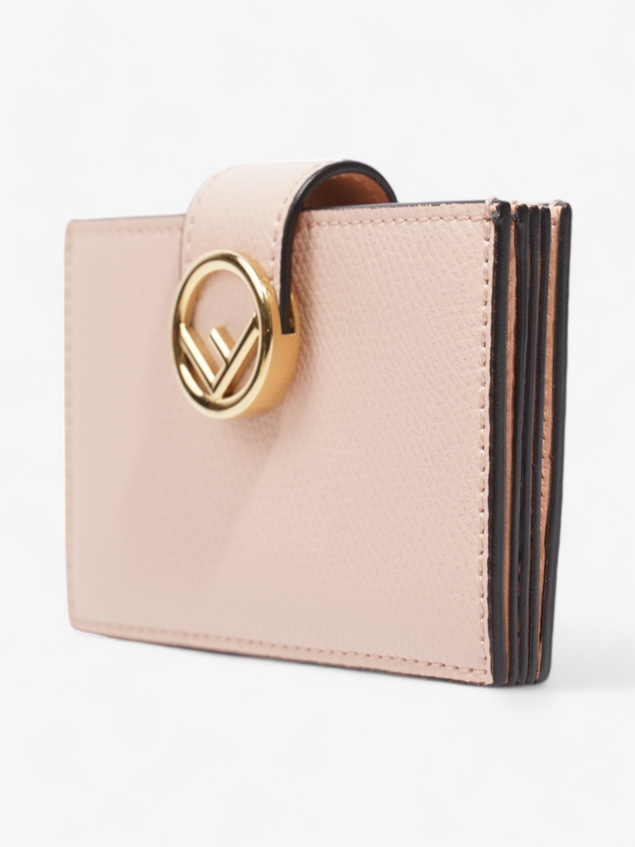Fendi F is Fendi  Holder Light Pink / Gold Leather