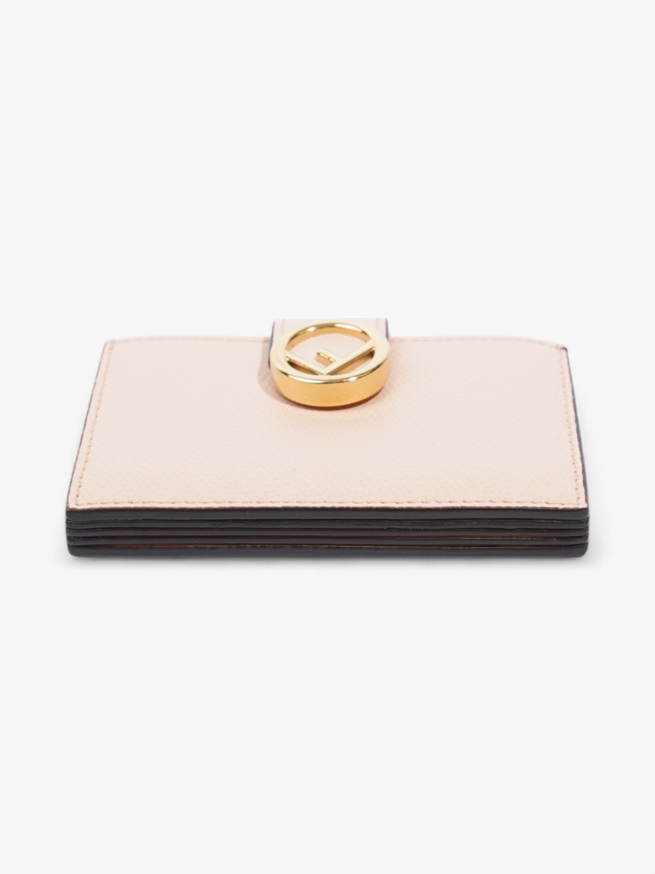 Fendi F is Fendi  Holder Light Pink / Gold Leather