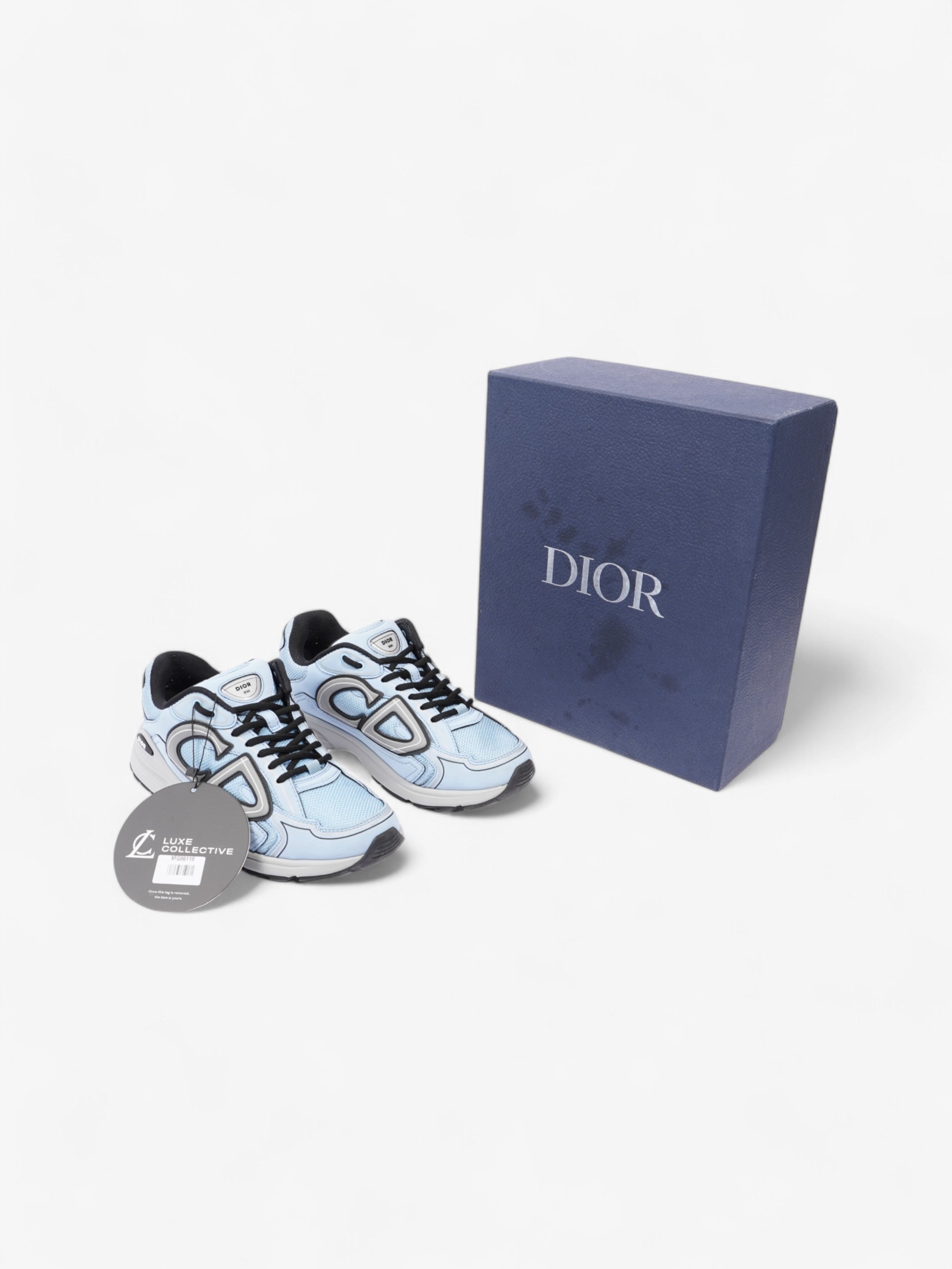 Christian Dior B30 Light blue / Black / Grey Mesh EU 39 UK 5