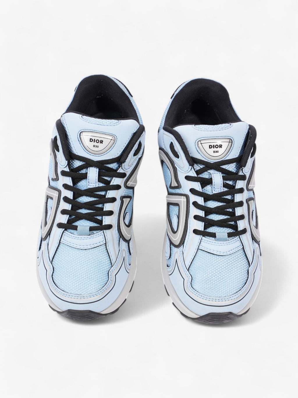 Christian Dior B30 Light blue / Black / Grey Mesh EU 39 UK 5