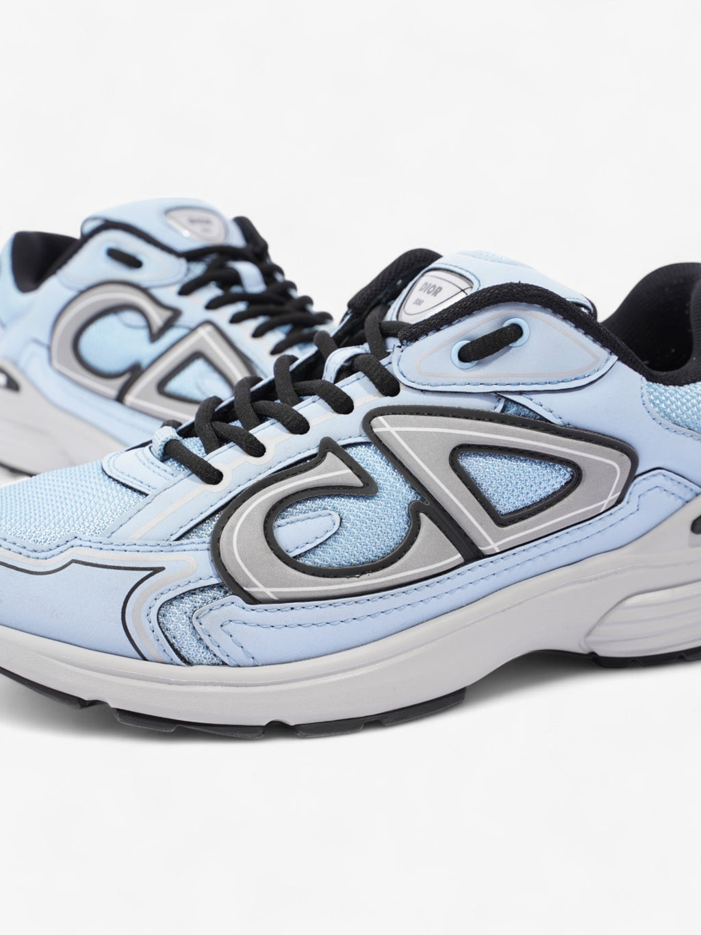 Christian Dior B30 Light blue / Black / Grey Mesh EU 39 UK 5