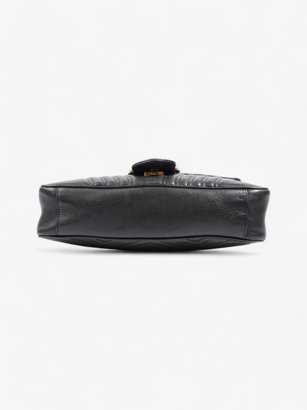 Gucci GG Marmont Black Matelasse Leather Medium
