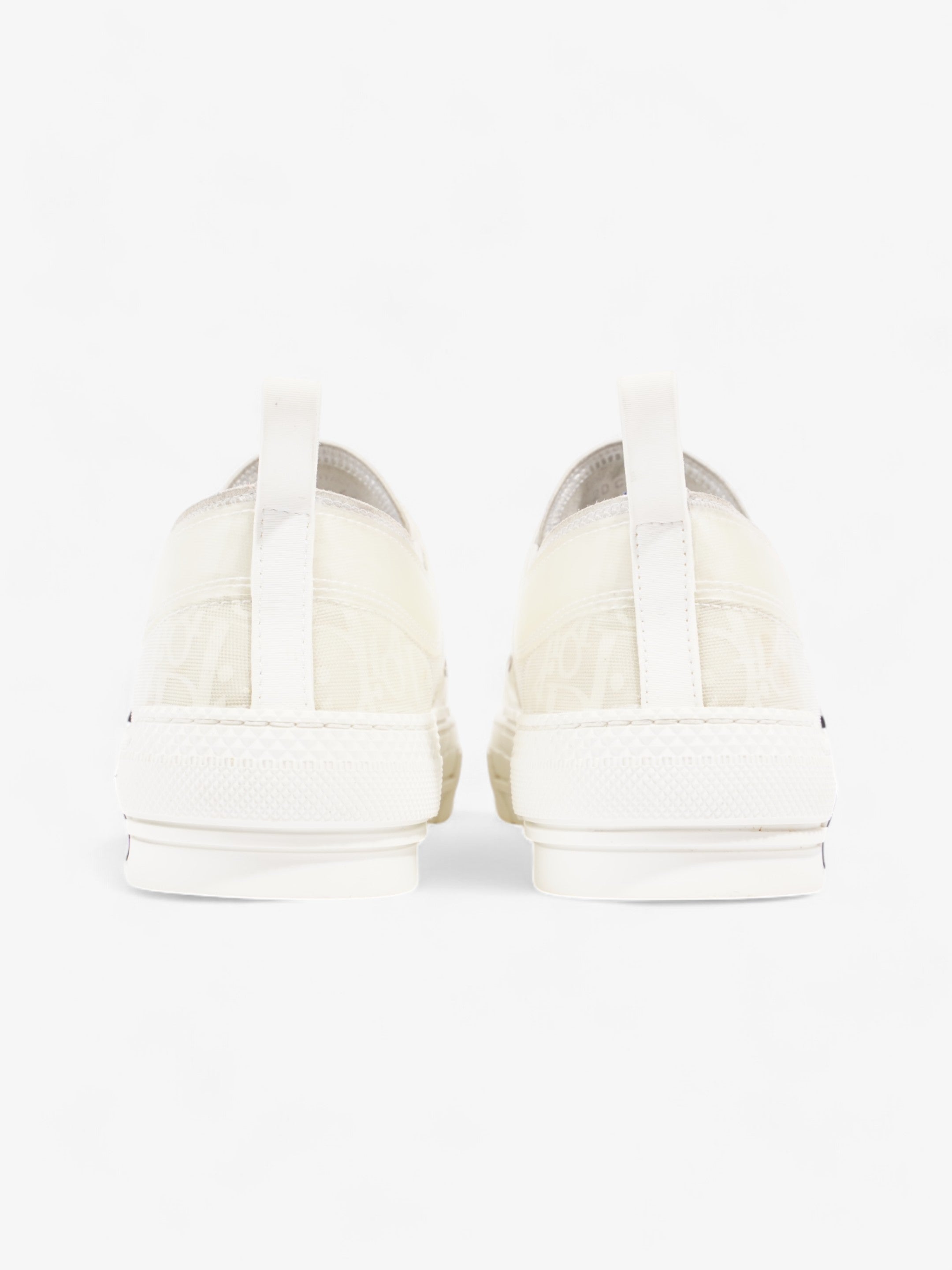 Christian Dior B23 Low Top Sneaker White Canvas EU 44 UK 10