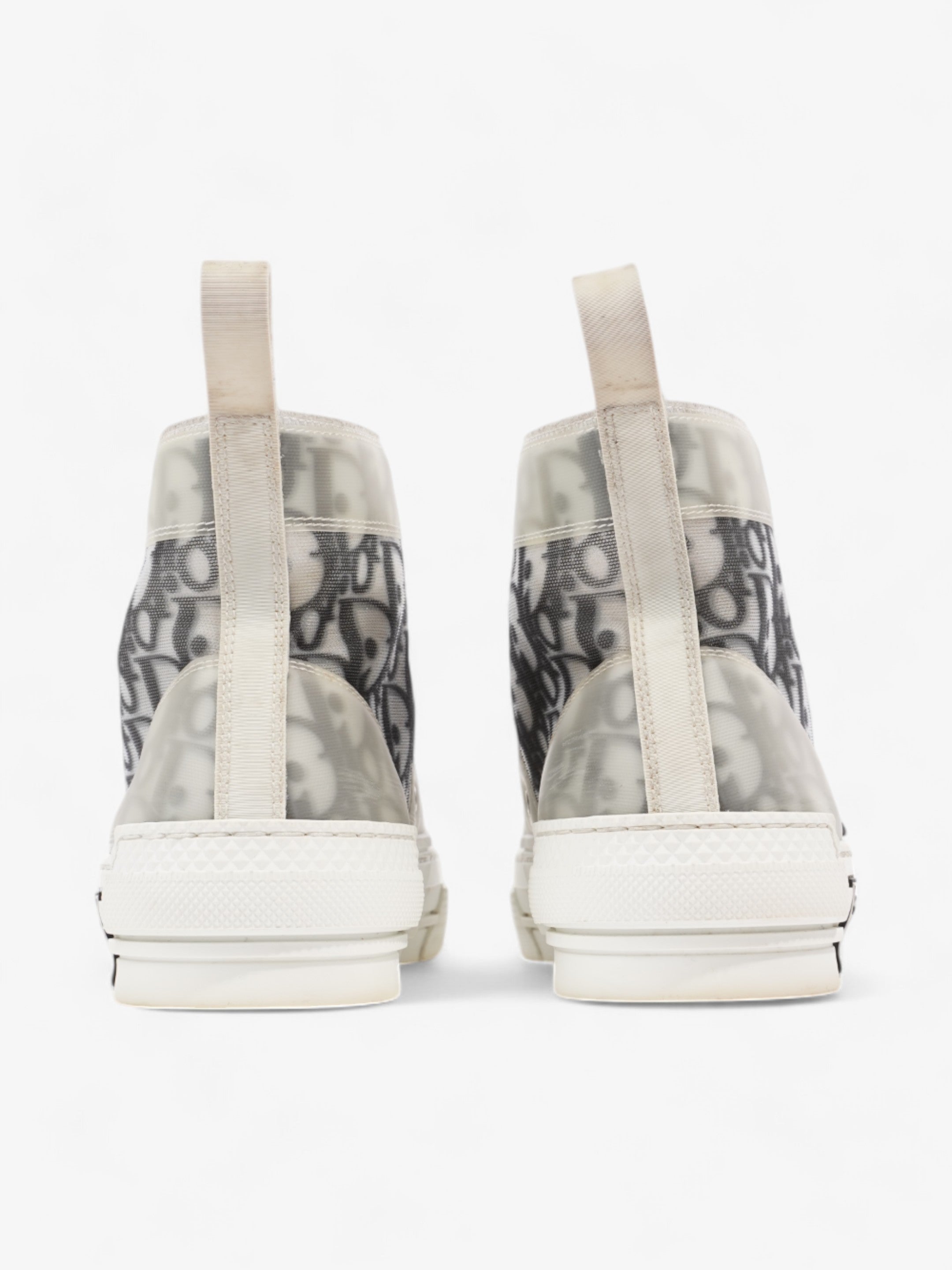 Christian Dior B23 High-tops Grey Oblique  / White Mesh EU 38 UK 5