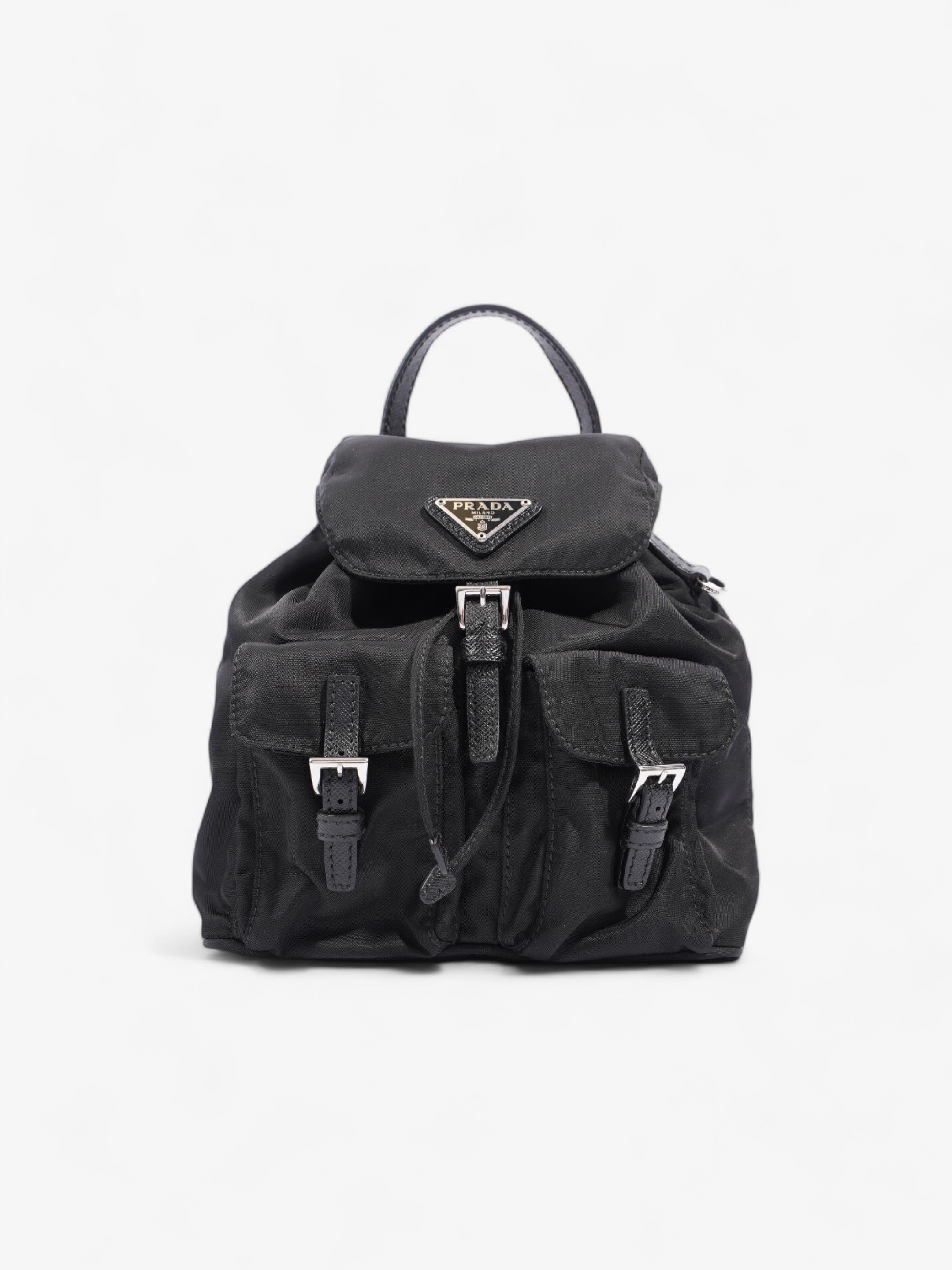 Prada Mini Backpack Black Re Nylon