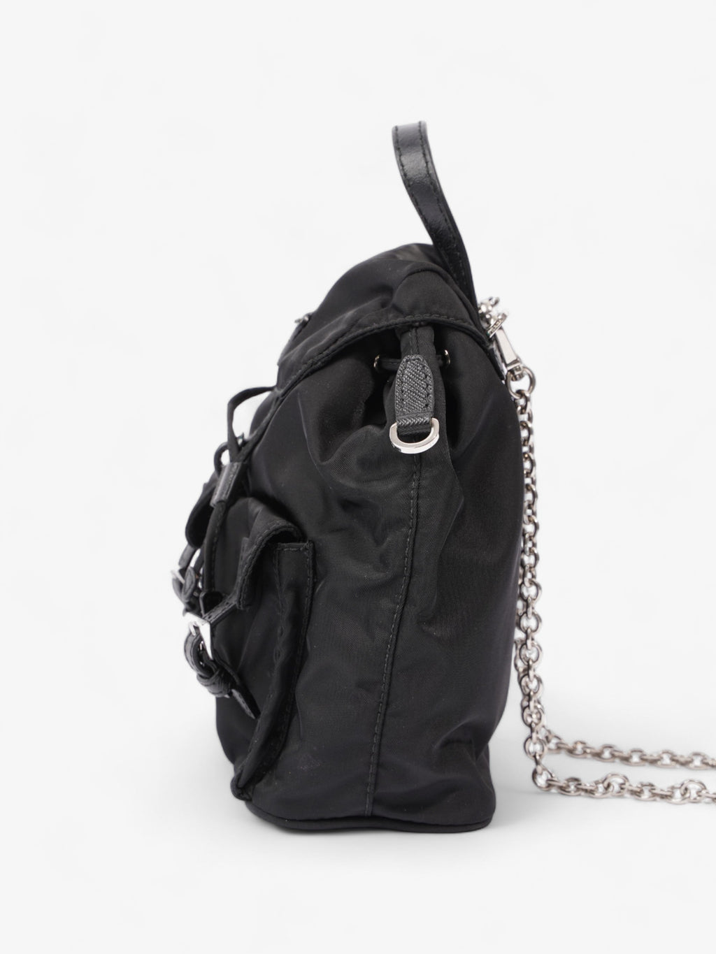 Prada Mini Backpack Black Re Nylon