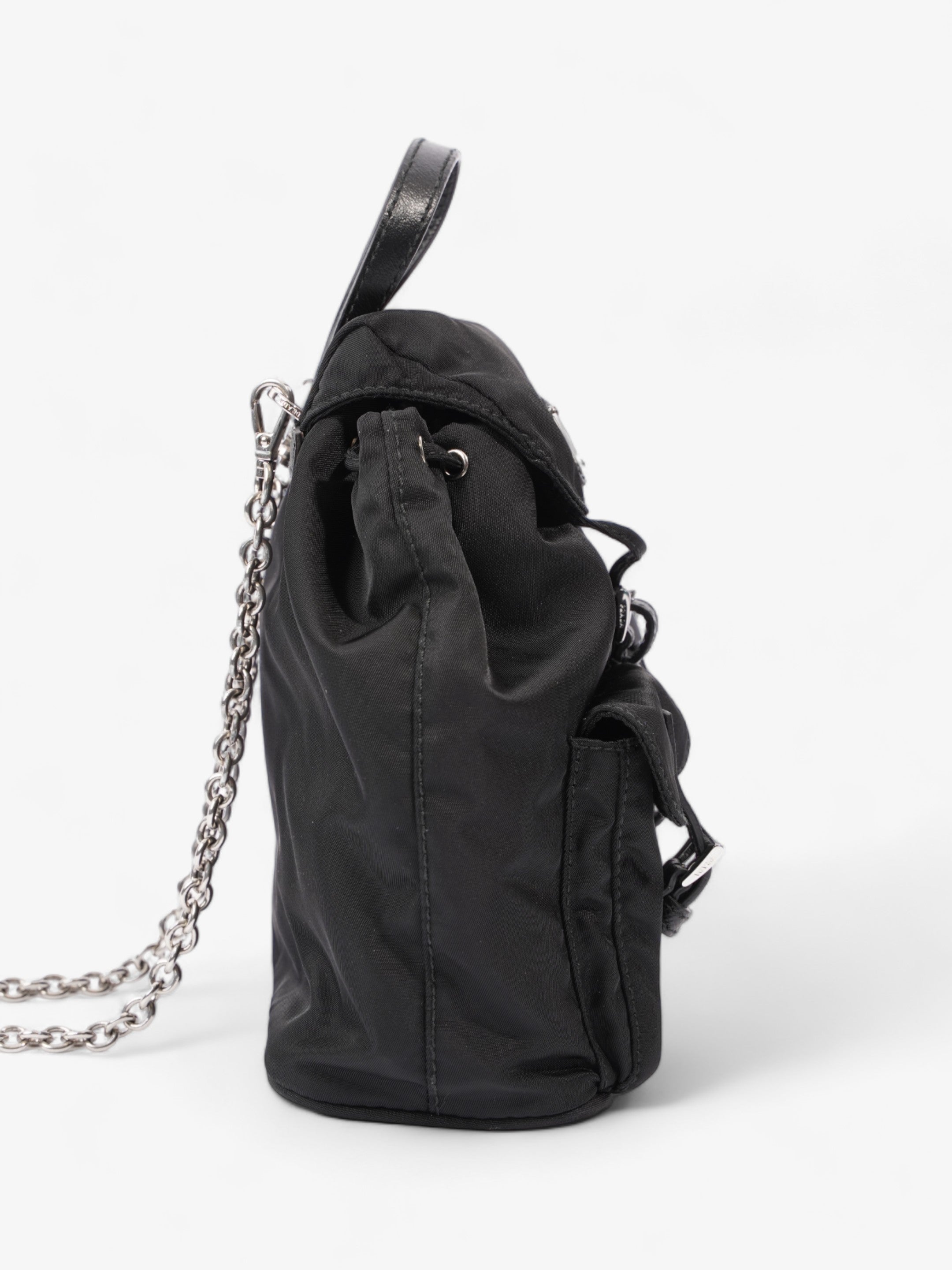 Prada Mini Backpack Black Re Nylon
