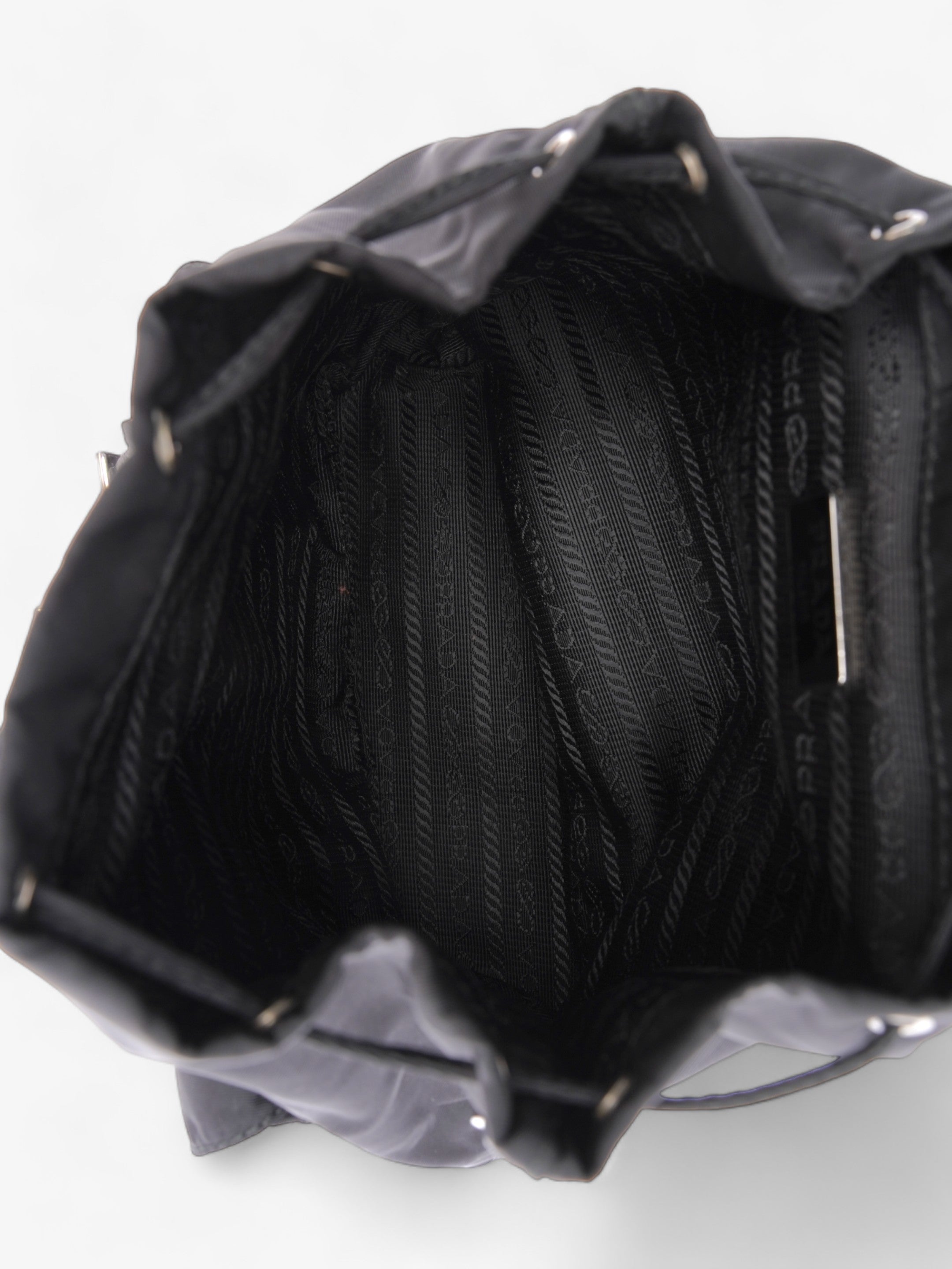 Prada Mini Backpack Black Re Nylon