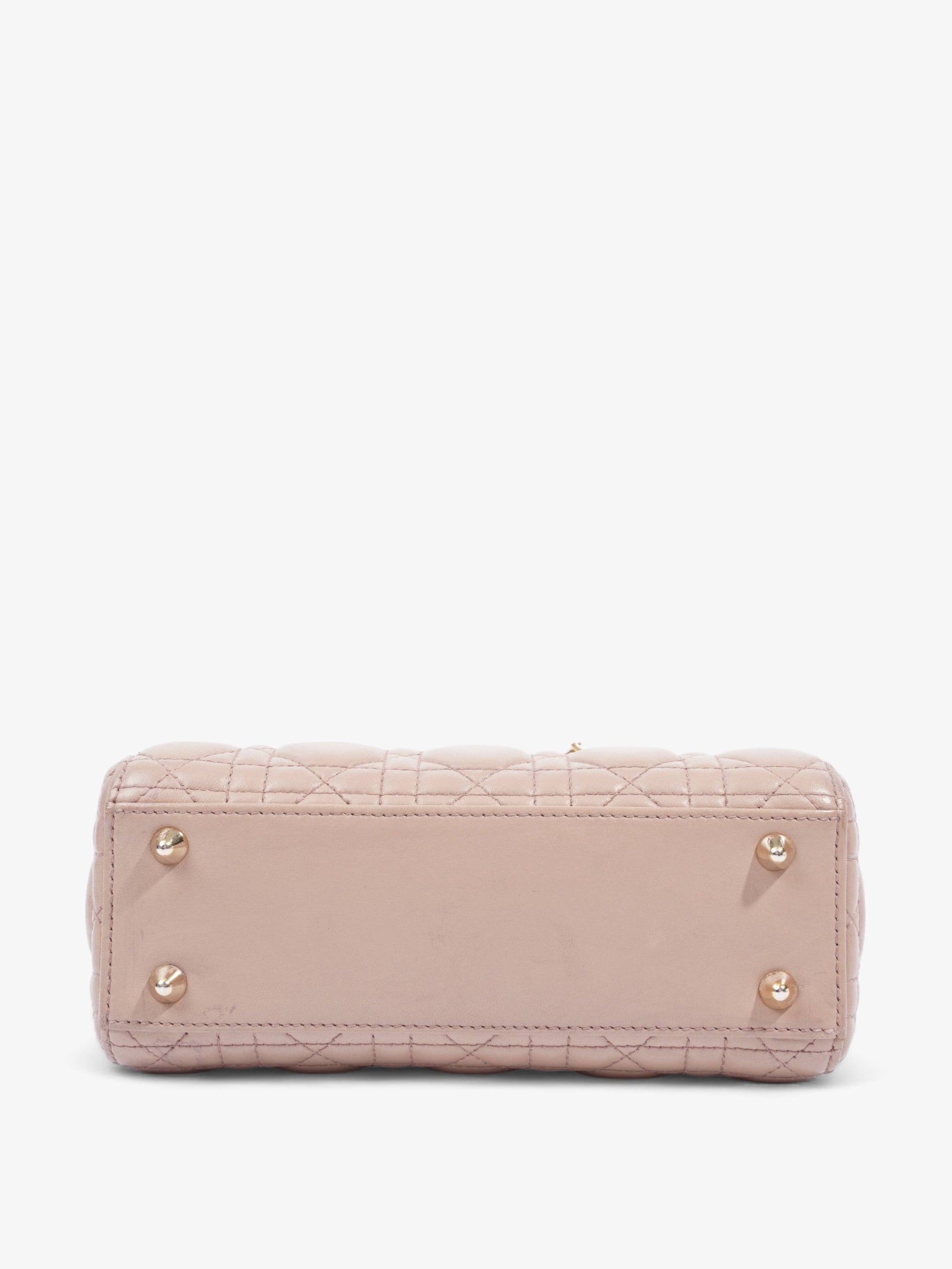 Lady Dior My ABCDior Blush Lambskin Leather Small