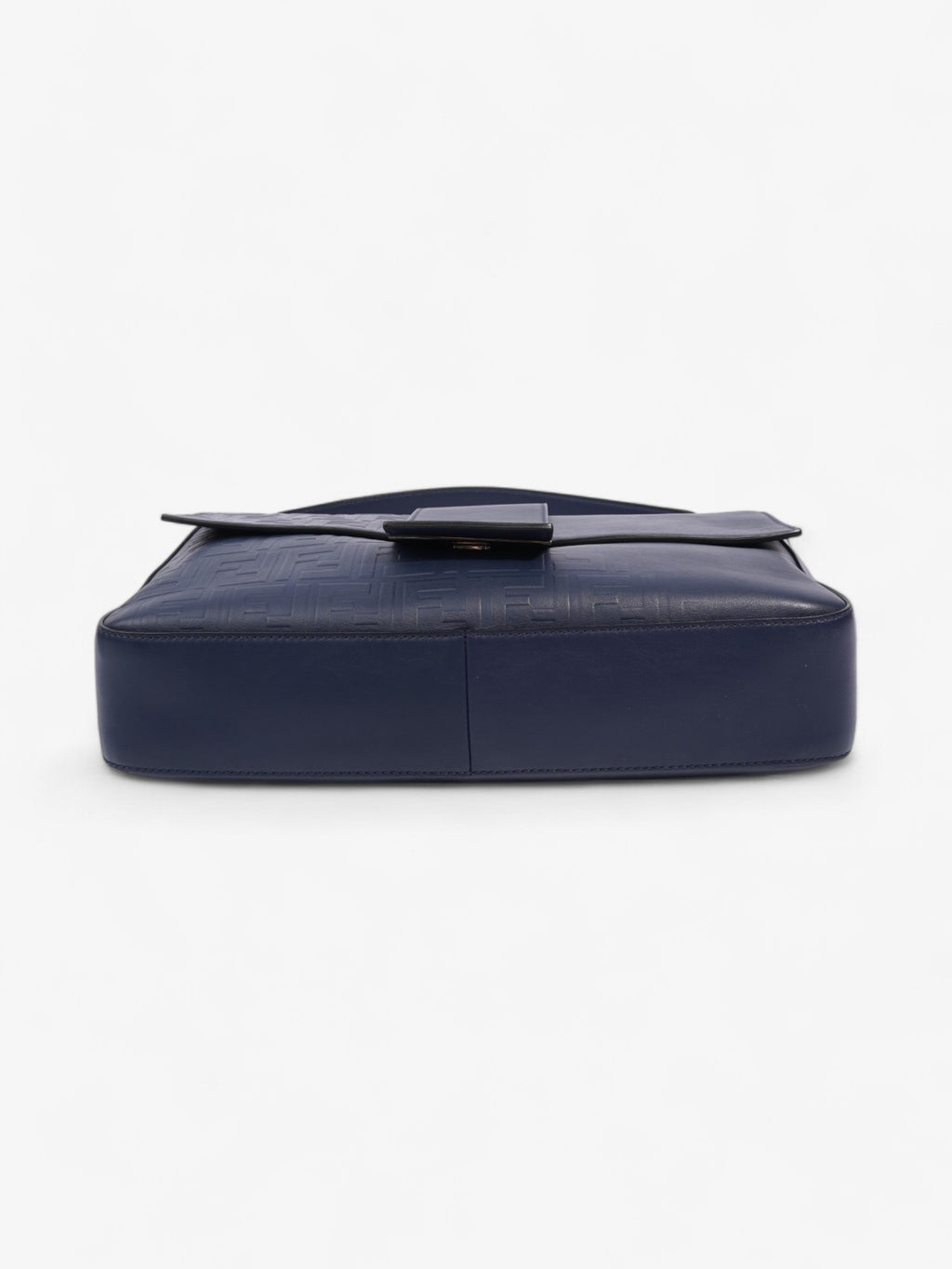 Fendi Baguette Navy Leather