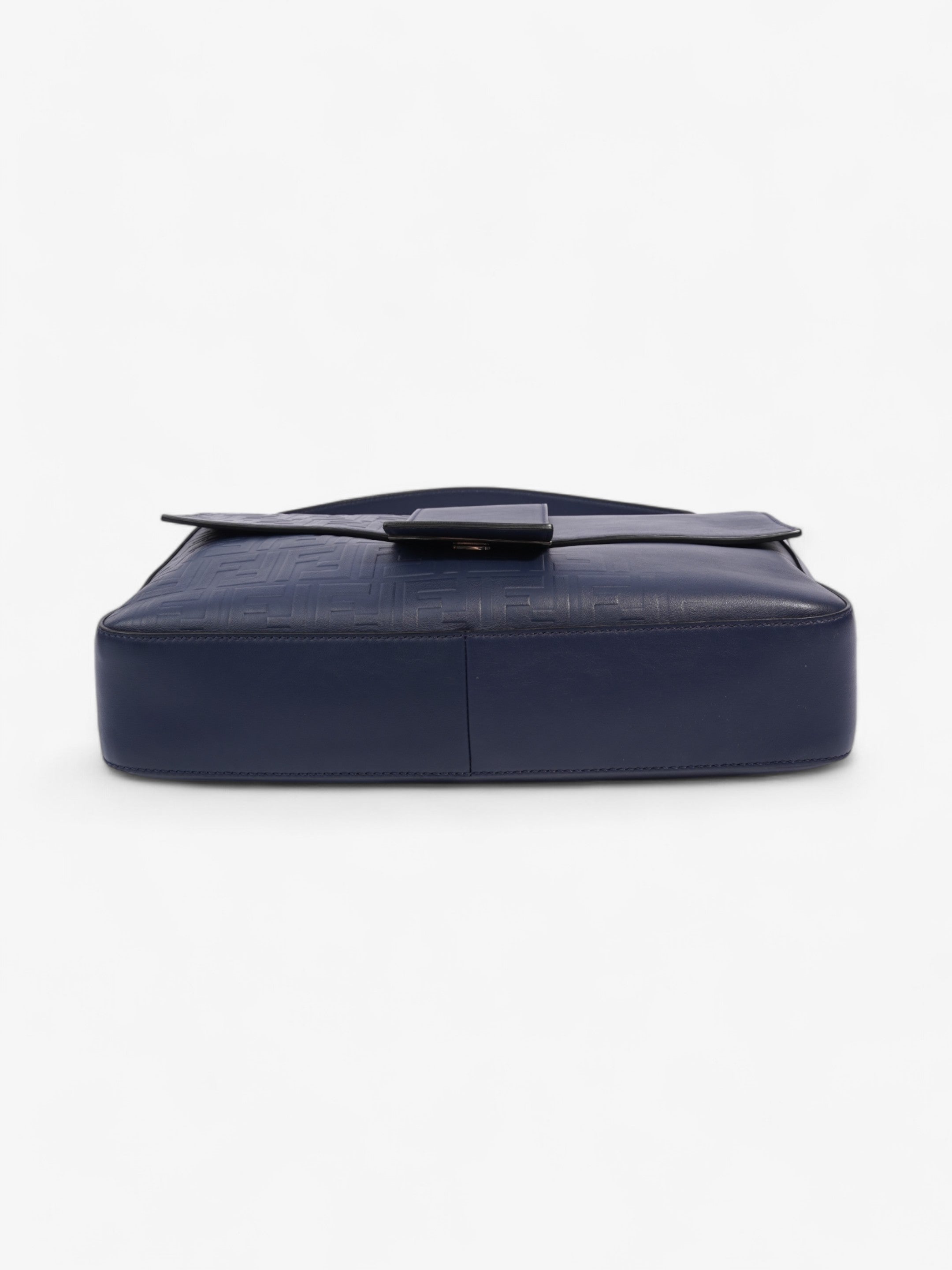 Fendi Baguette Navy Leather